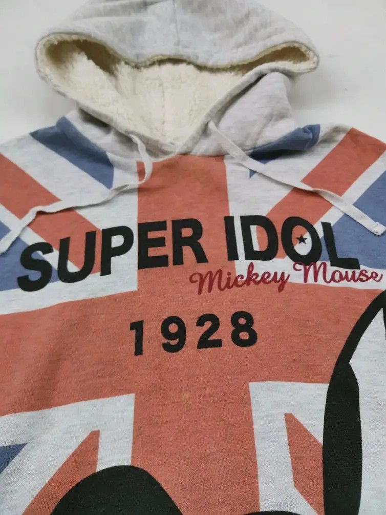 Japanese Brand Rare!!! Disney: Super Idol Mickey Mouse Big Logo Sweatshirts Size US M / EU 48-50 / 2 - 6 Thumbnail