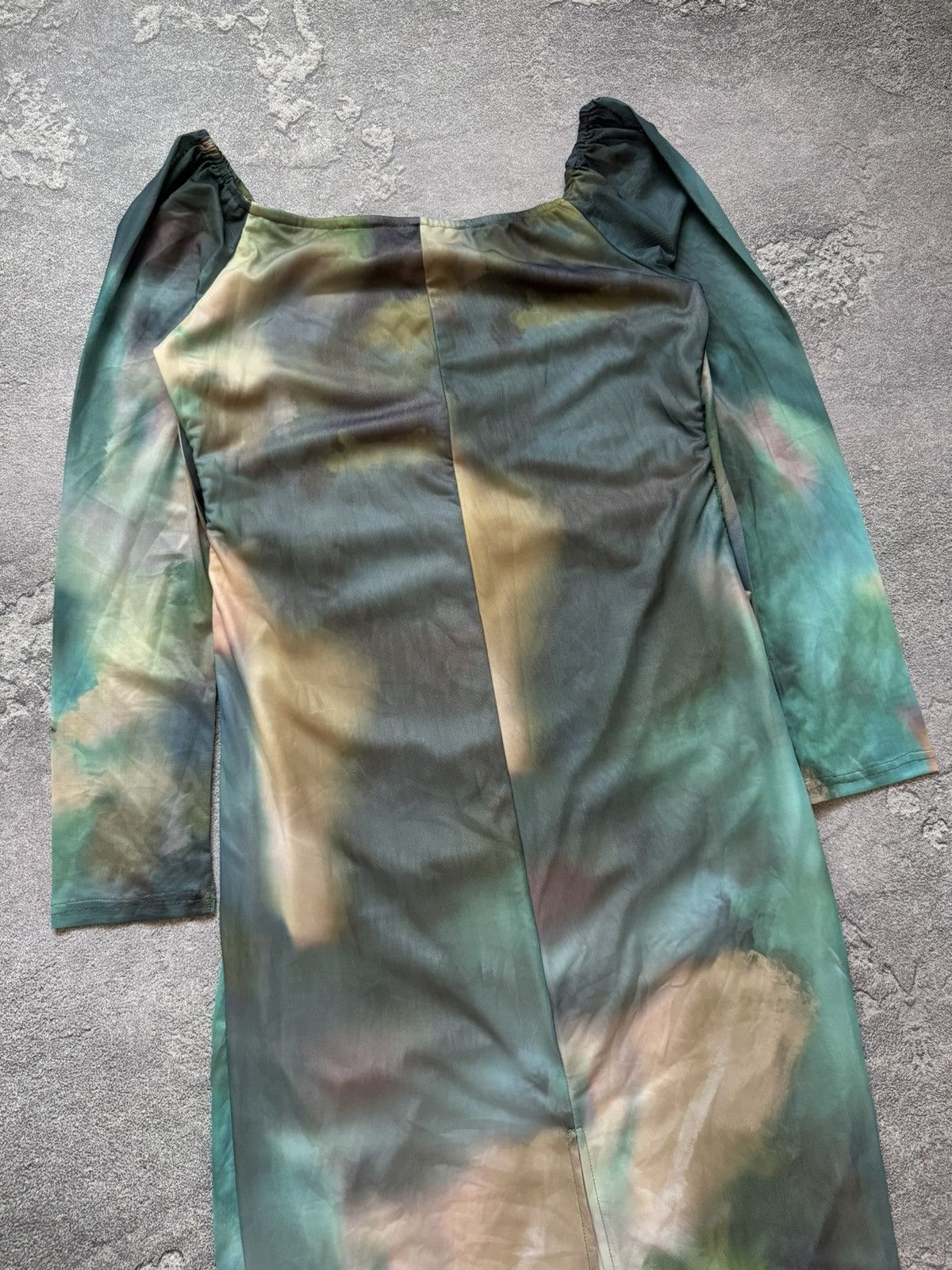 Japanese Brand × Jean Paul Gaultier Mesh dress long all printed motive like Jean Paul Gaultier Size XL / US 12-14 / IT 48-50 - 13 Thumbnail