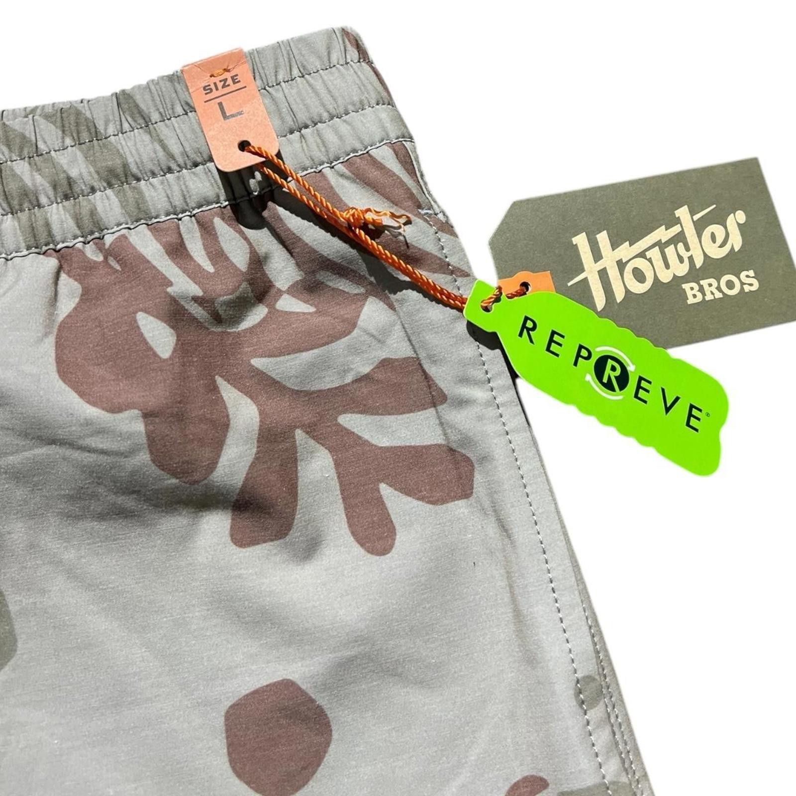 Howler Brothers Howler Bros Deep Set Boardshorts Forest Floor NWT Size US 34 / EU 50 - 5 Thumbnail