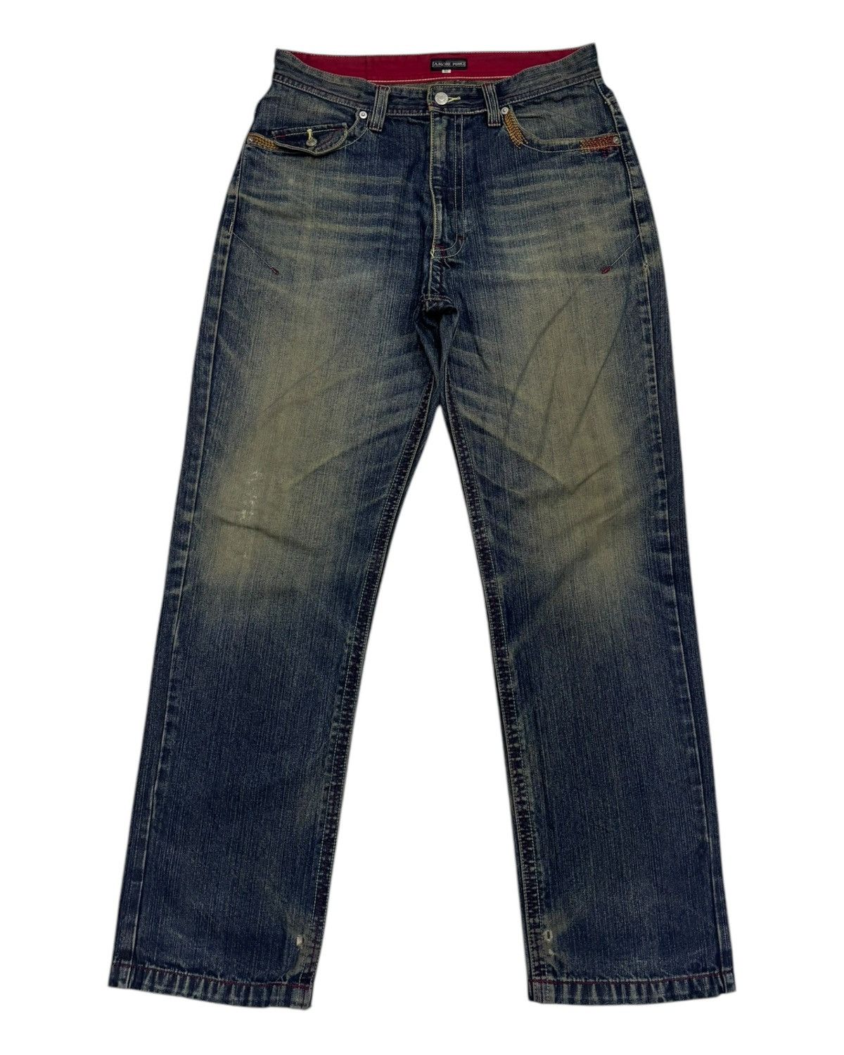 Japanese Brand × Undercover DISTRESSED DENIM RUSTY BAGGY AMORE PURO UNDERCOVER STYE JEAN Size US 32 / EU 48 - 7 Thumbnail