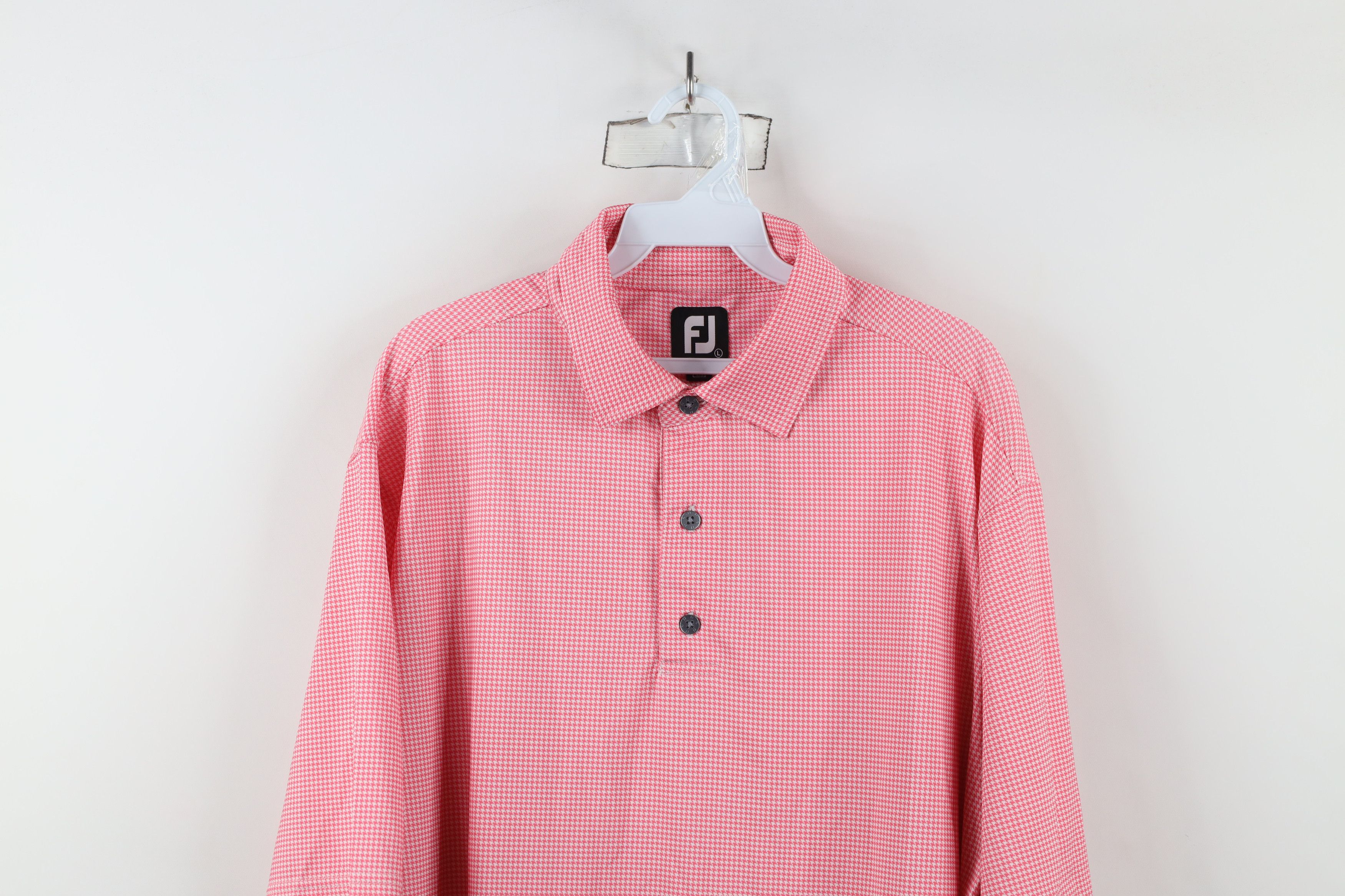 Footjoy × Vintage FootJoy Short Sleeve Collared Golf Golfing Polo Shirt Size US L / EU 52-54 / 3 - 2 Thumbnail
