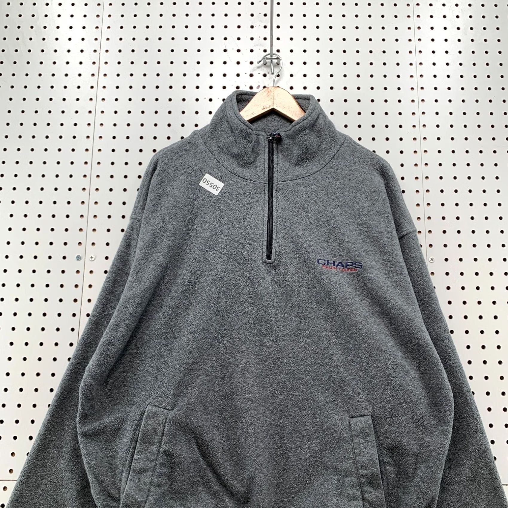 Chaps VINTAGE 90s Chaps Ralph’s Lauren 1/4 Zip Pullover Sweatshirt Men’s XL Gray 27x28 Size US XL / EU 56 / 4 - 5 Thumbnail