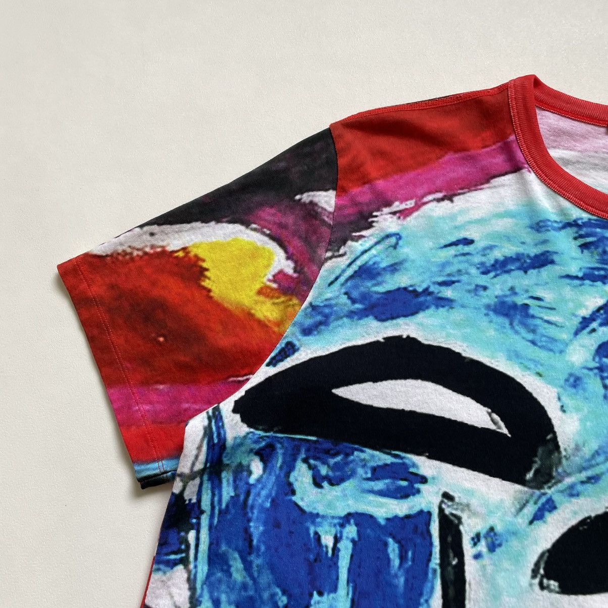 Our Legacy ‘Voodoo Face Print’ New Box T Shirt Size US M / EU 48-50 / 2 - 6 Thumbnail
