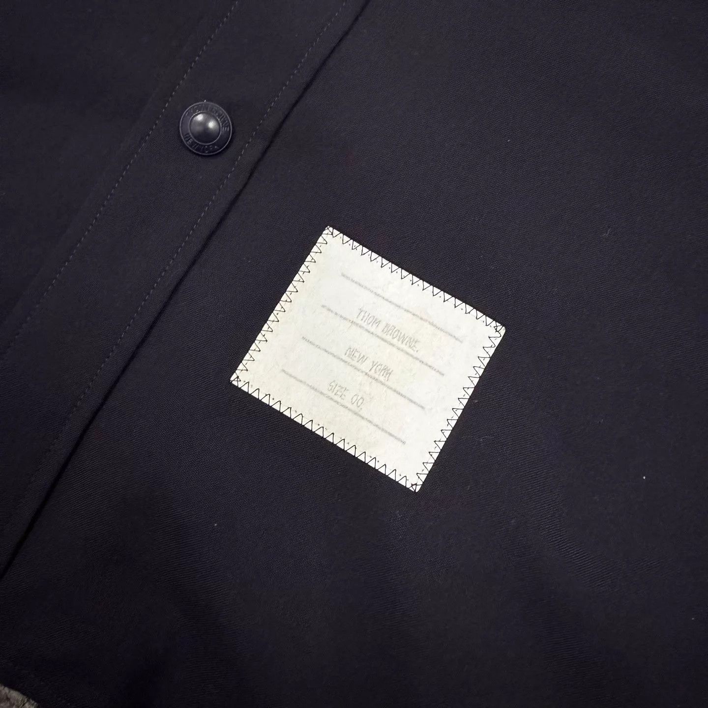 Thom Browne TB Navy 4-Stripe LS Shirt Size 0 95 New Size US XS / EU 42 / 0 - 3 Thumbnail