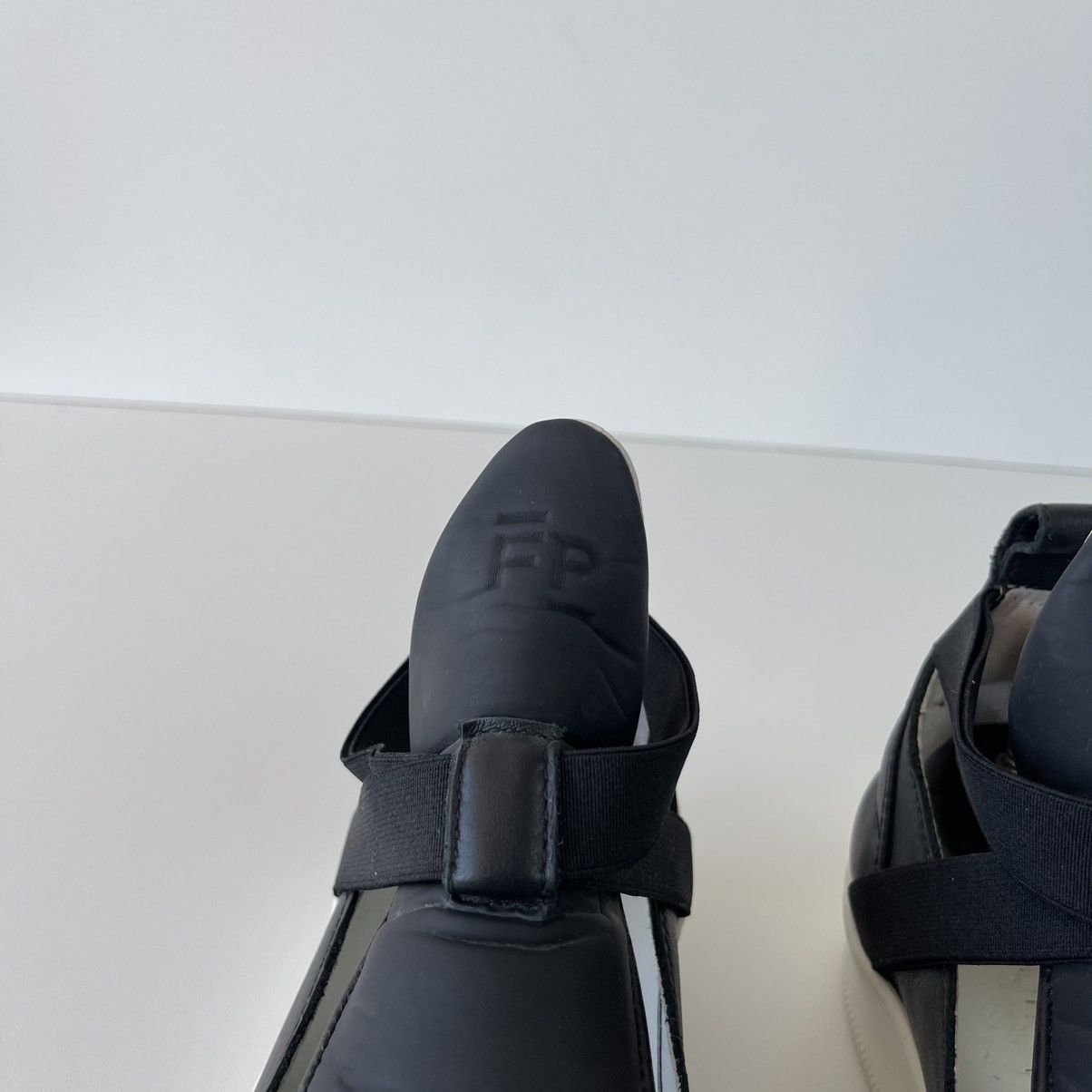 Filling Pieces Filling Pieces Spring ‘17 Livia Strap Leather Sneakers Black Size US 7 / IT 37 - 6 Thumbnail