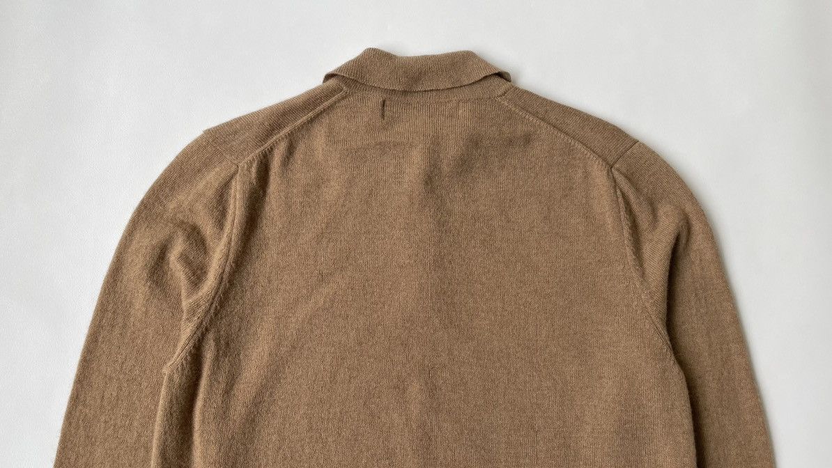 Comme des Garcons A/W 04 Camel Wool Polo Sweater Size US M / EU 48-50 / 2 - 10 Thumbnail