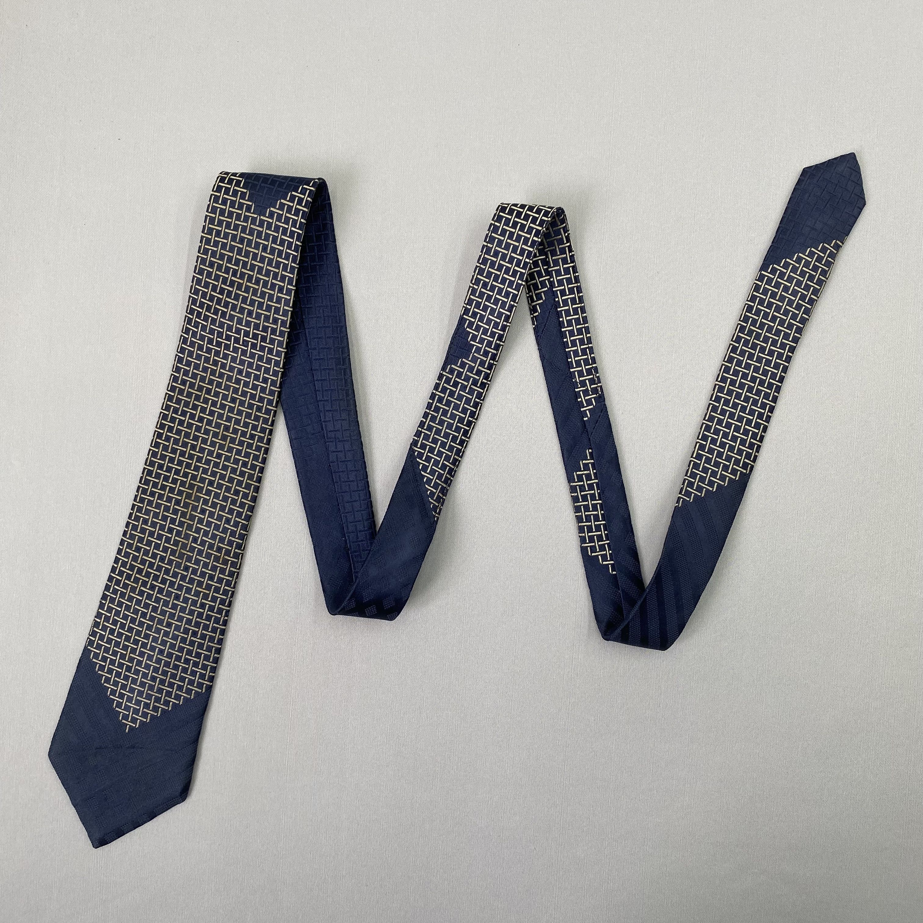 Japanese Brand Vintage Pierre Balmain SILK Necktie Cravate Pure Silk Size ONE SIZE - 5 Thumbnail