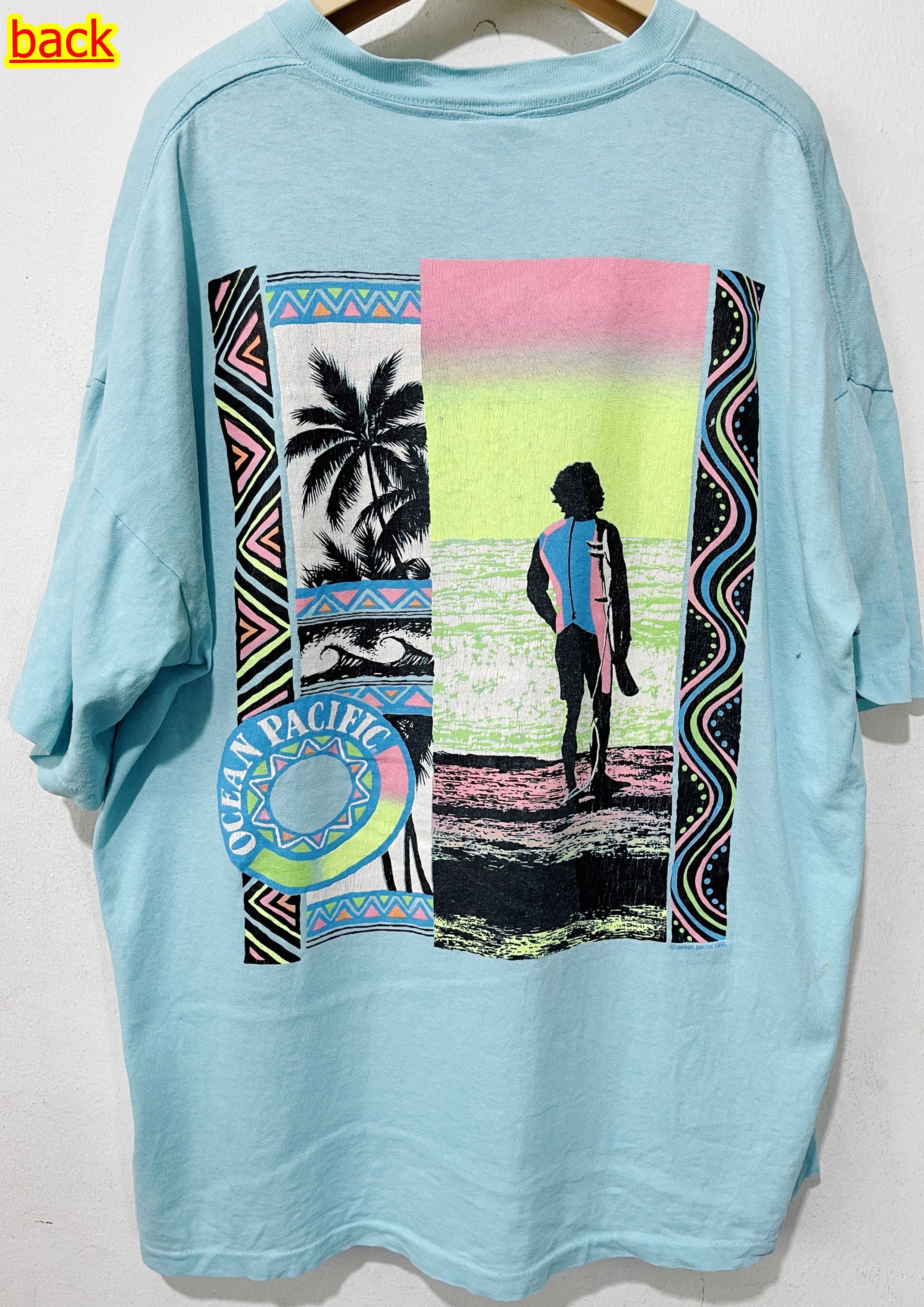 Ocean Pacific × Vintage Vintage 90s Ocean Pacific Shirt Size US XXL / EU 58 / 5 - 1 Thumbnail
