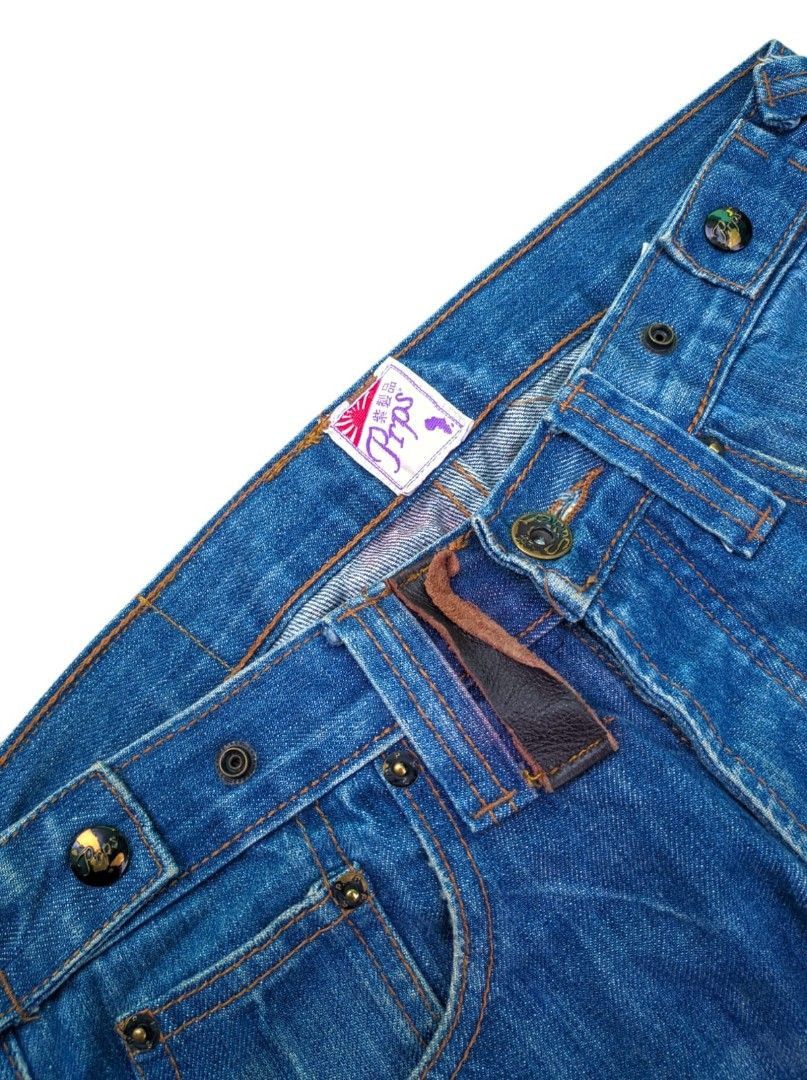20471120 × Beauty Beast × Hysteric Glamour 👑Flare👑Japanese Flare jeans custom paints Size US 31 - 3 Thumbnail