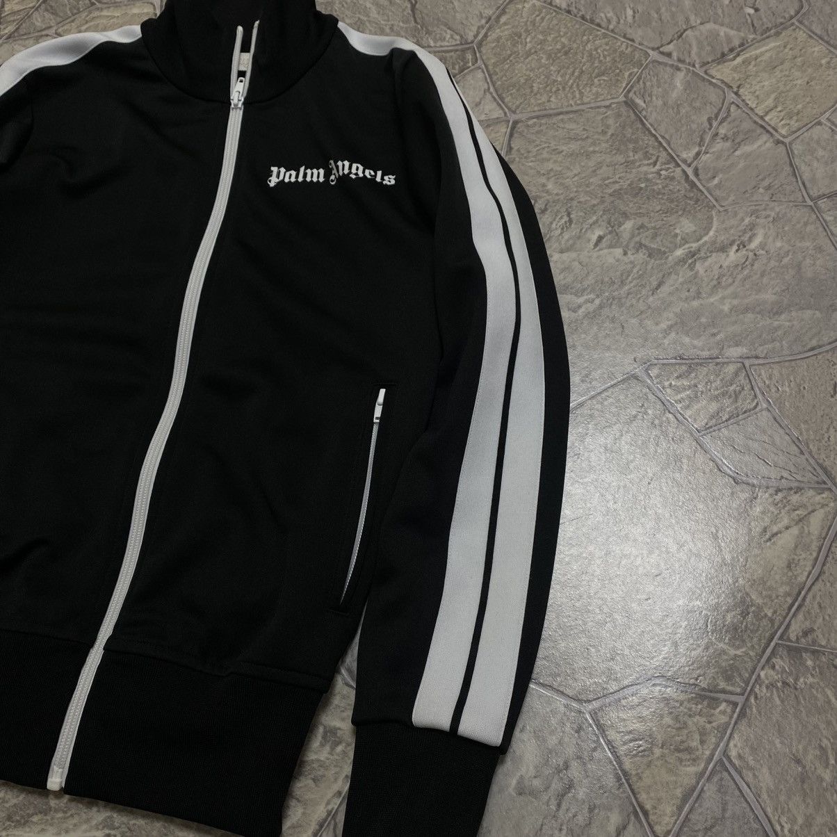 Palm Angels Palm Angels Track Jacket Black Size US XXS / EU 40 - 7 Thumbnail