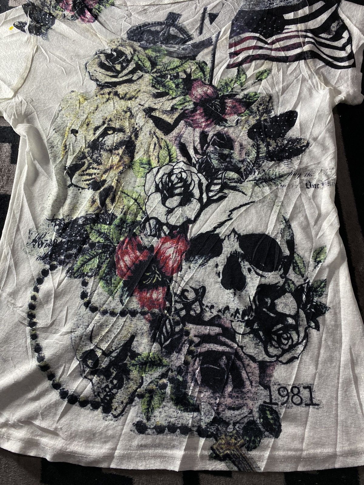 Hysteric Glamour × If Six Was Nine × Japanese Brand Japanese jpg style unknwn tattoos mesh tshirt Size US M / EU 48-50 / 2 - 3 Thumbnail