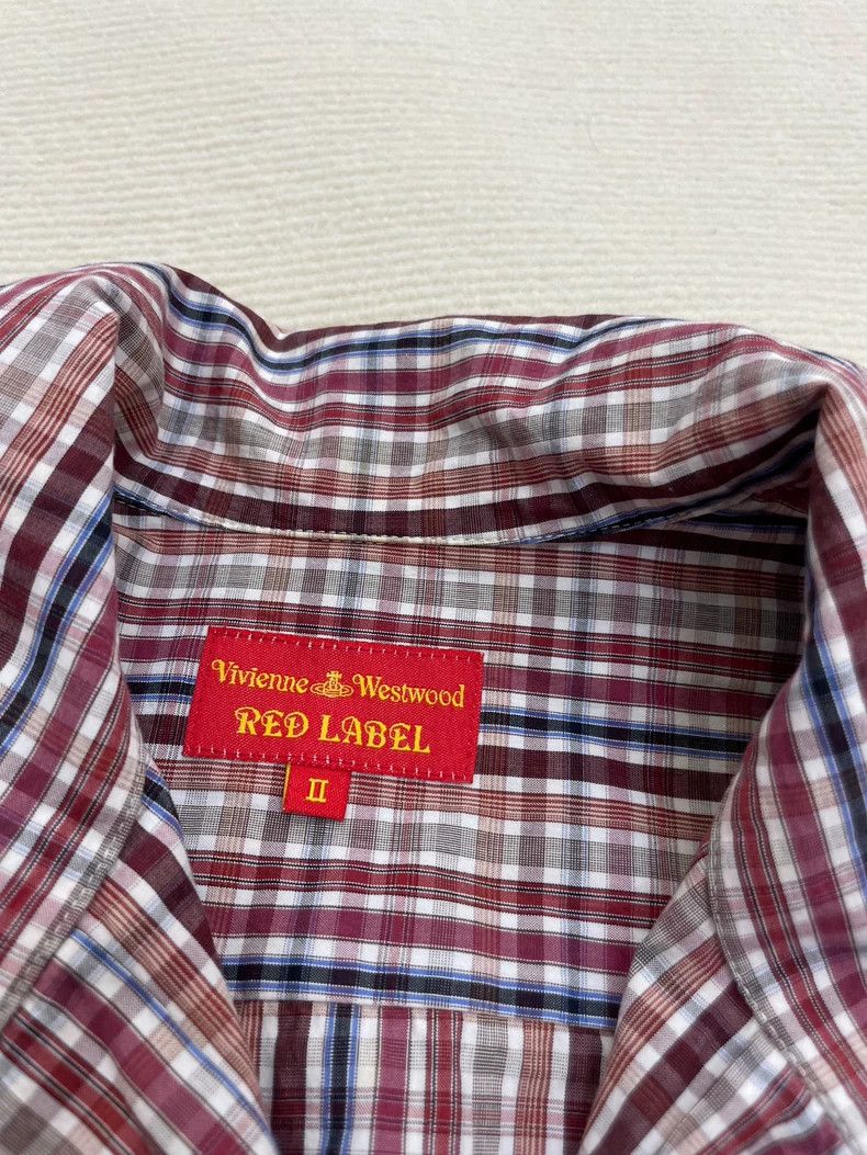 Vivienne Westwood Vivienne Westwood Plaid long-sleeved shirt Size M / US 6-8 / IT 42-44 - 2 Thumbnail