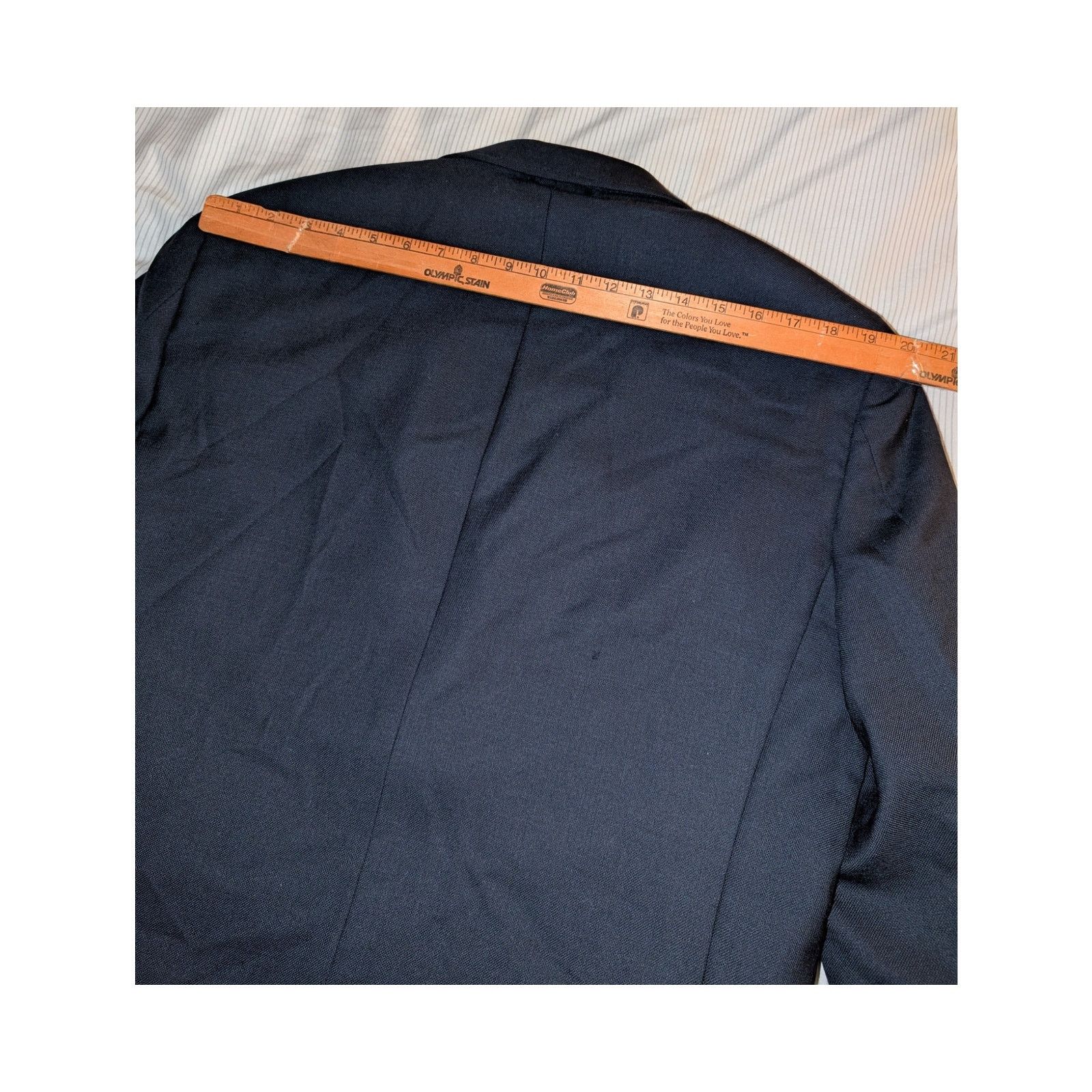 Tommy Hilfiger Tommy Hilfiger 2 Button Blazer Sportscoat Navy Size 44 Reg Size 44R - 5 Thumbnail