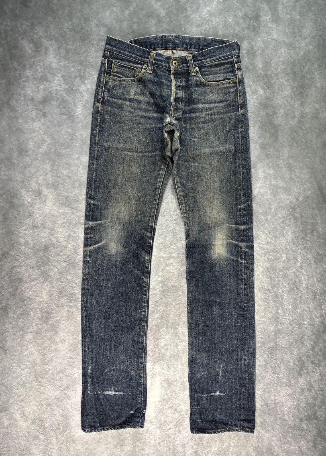Blue Blue Japan × Japan Blue × Japan Blue Jeans Japan Blue Jeans Selvedge Denim Made in Japan JP 9201 Repair Size US 30 / EU 46 - 22 Thumbnail