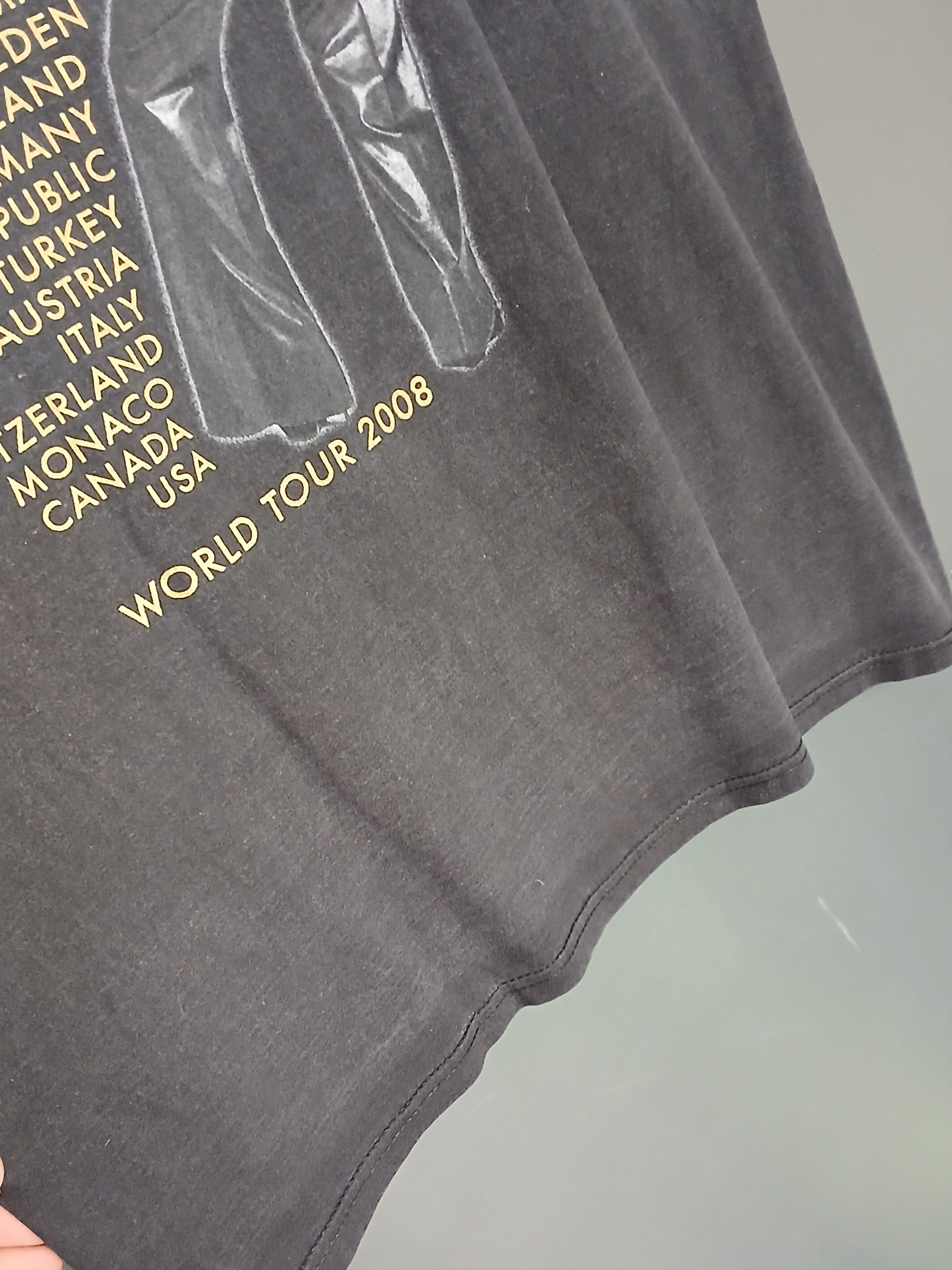 Band Tees Celine Dion World Tour 2008 T-Shirt Size US XL / EU 56 / 4 - 8 Thumbnail