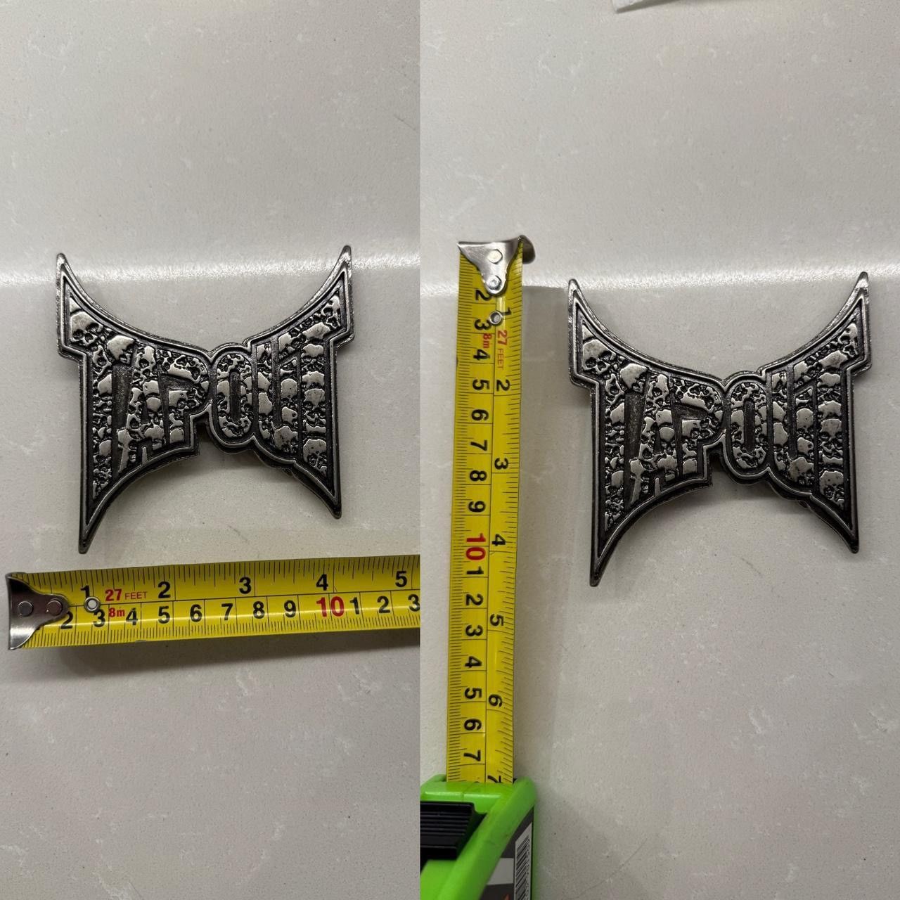 Tapout TAPOUT METAL SKELETON SKULL BELT BUCKLE VINTAGE RARE 2000s Size ONE SIZE - 4 Thumbnail