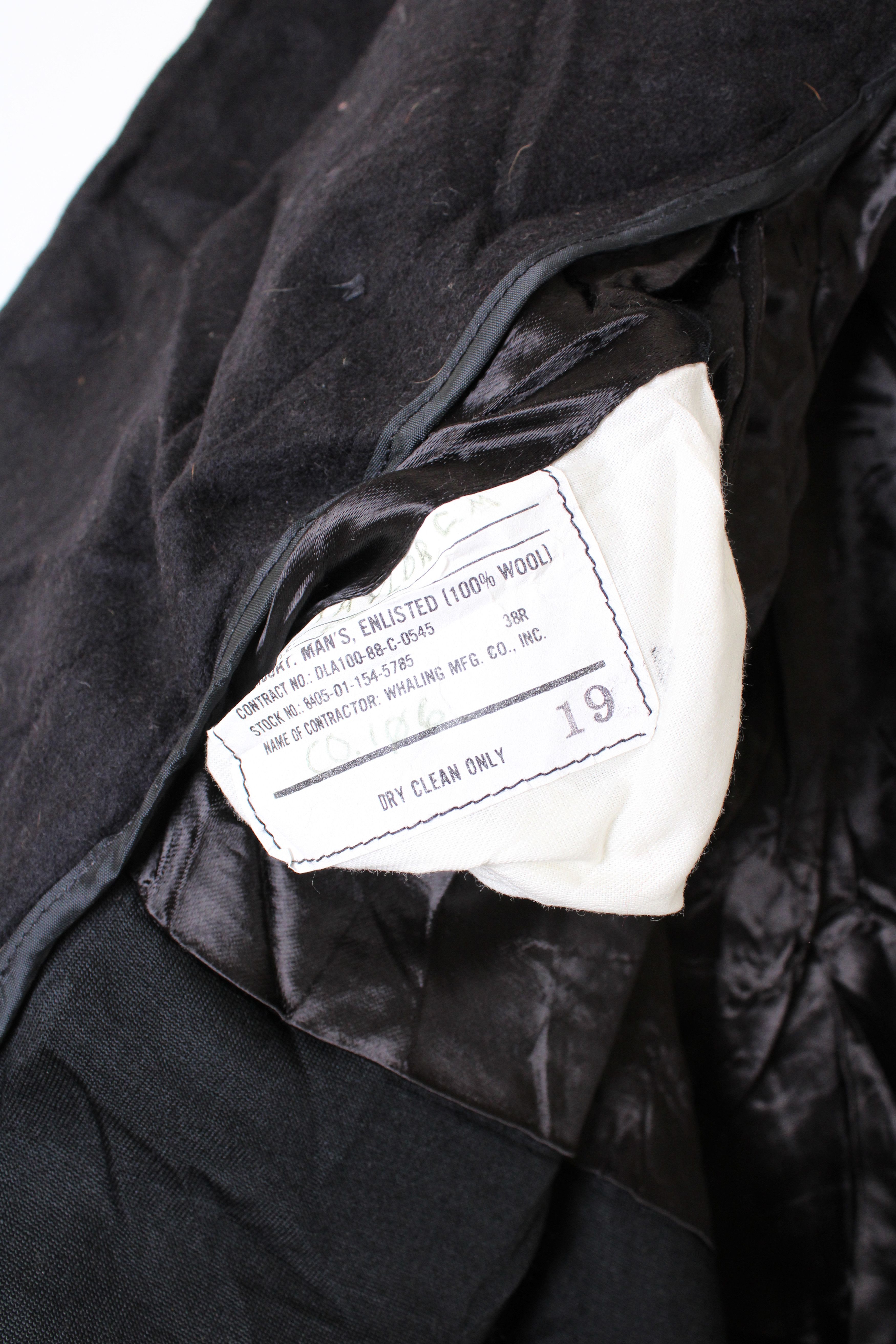 Other Us Navy Vintage Pea Coat Navy Blue 38 small medium Size US S / EU 44-46 / 1 - 6 Thumbnail