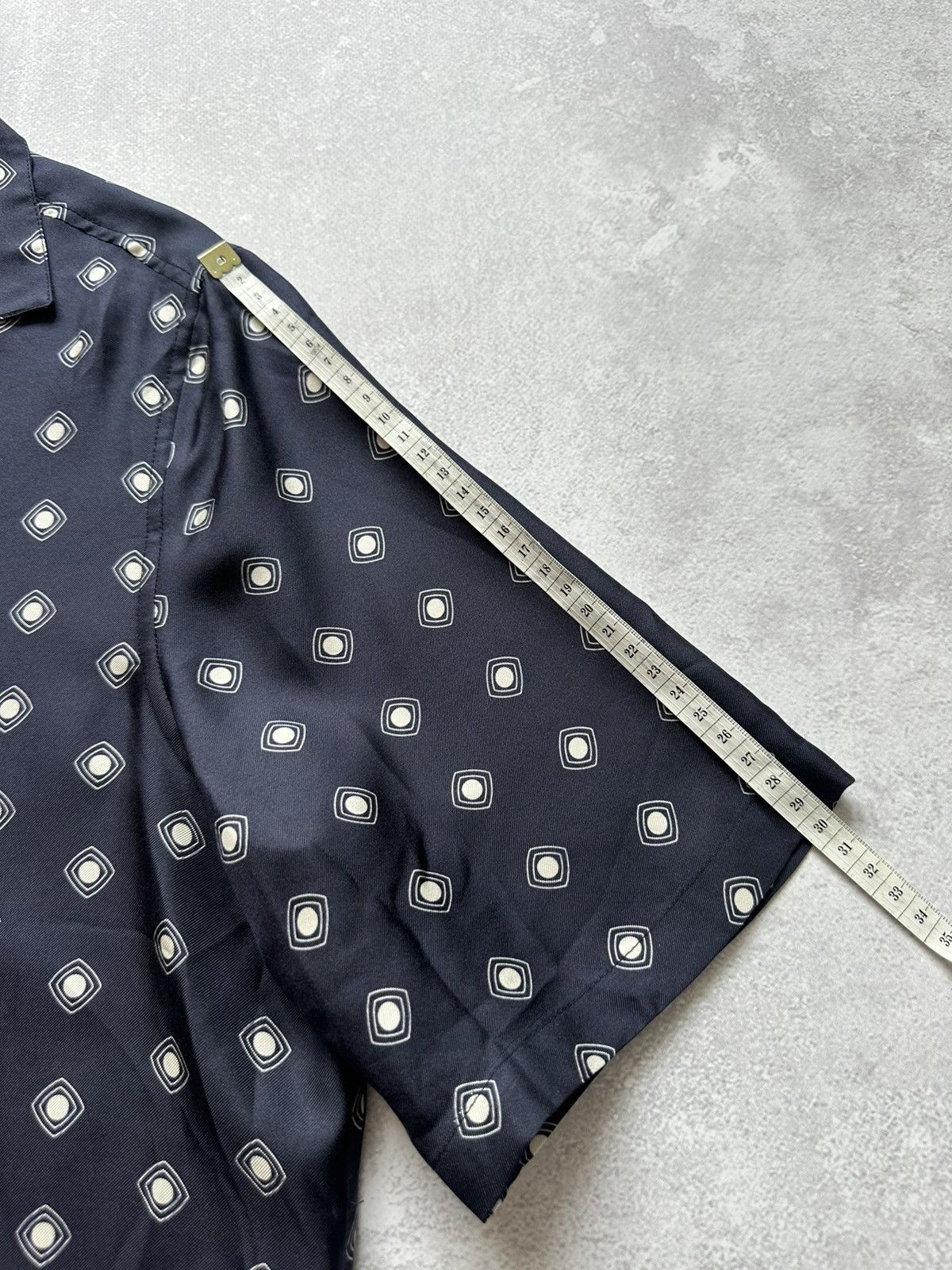 Officine Generale OFFICINE GÉNÉRALE Christelle Printed Silk-Twill Shirt Luxury Size M / US 6-8 / IT 42-44 - 8 Thumbnail