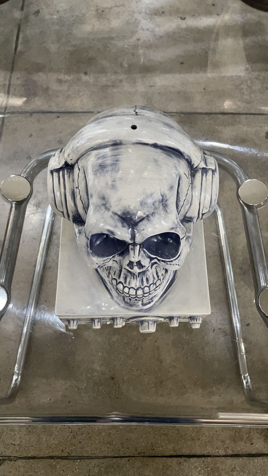 Neighborhood NEIGHBORHOOD CE “Handle With Care” Skull Incense Chamber Size ONE SIZE - 3 Thumbnail