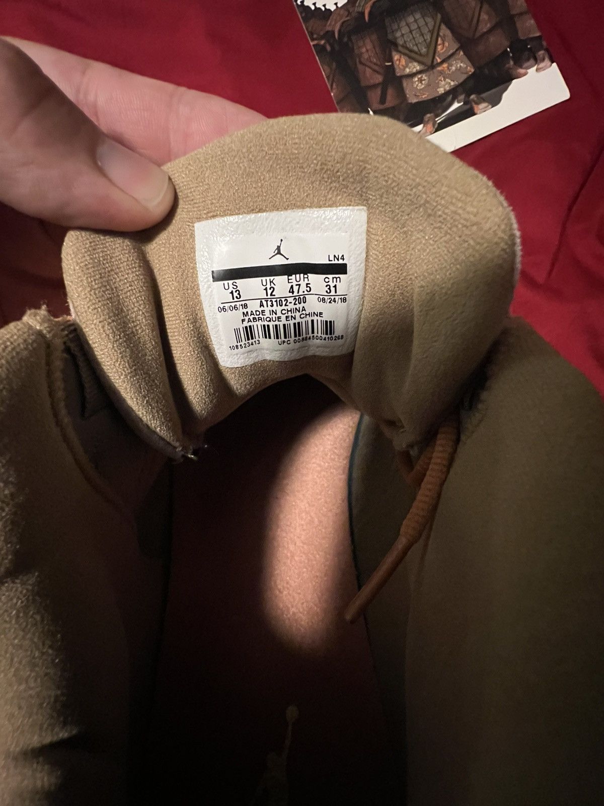 CLOT × Jordan Brand Clot Jordan 13 low terracotta Size US 13 / EU 46 - 8 Thumbnail