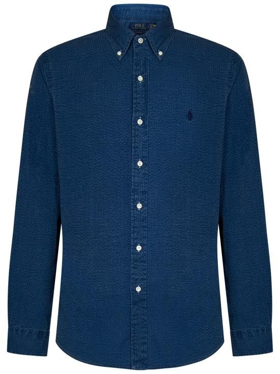 Polo Ralph Lauren POLO RALPH LAUREN Men Long Tops 710 938519 002 Blue Size US M / EU 48-50 / 2 - 1 Thumbnail