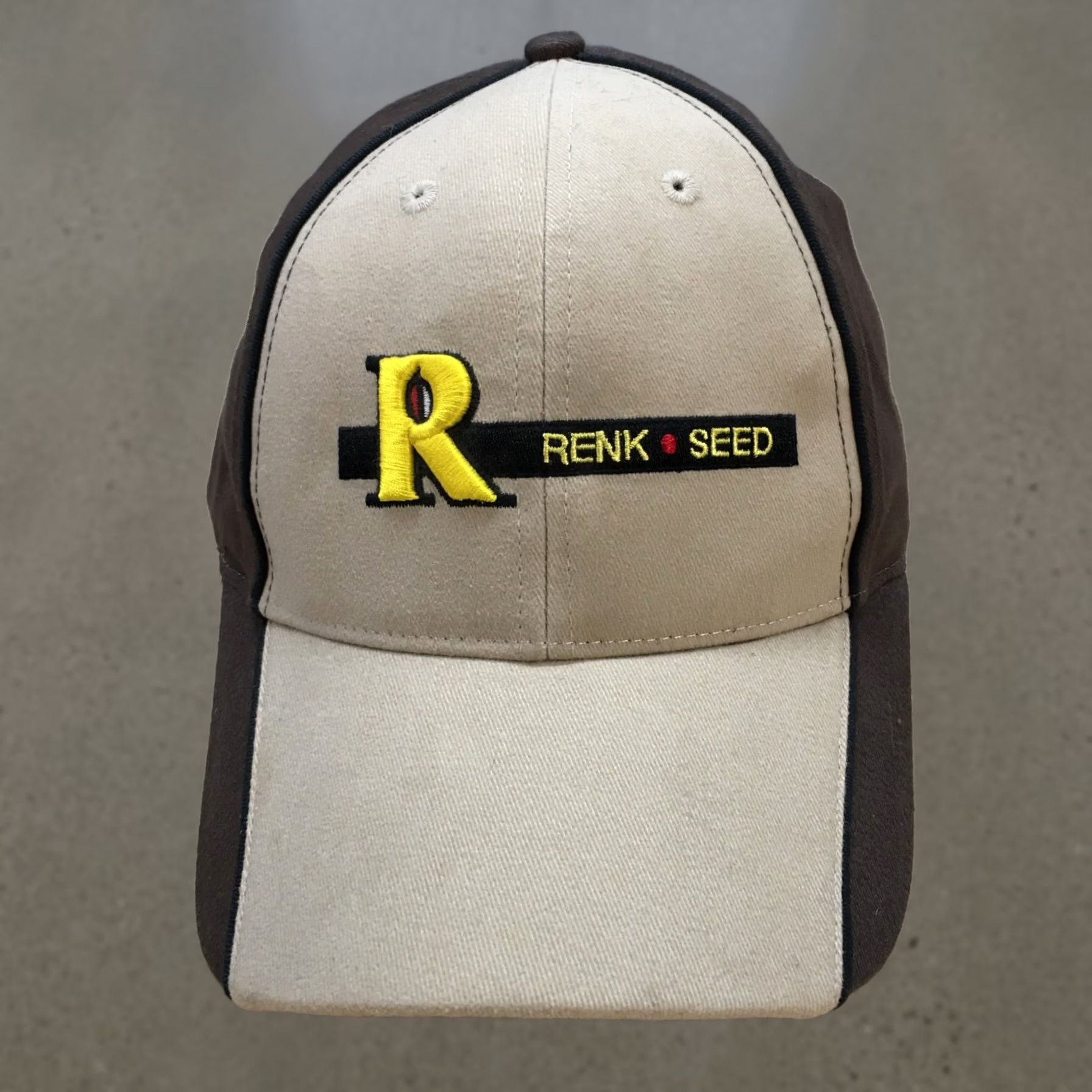 Katin Kati Renk Seed Baseball Cap Mens One Size Fits All Brown Beige Embroidered Curve Bill Size ONE SIZE - 1 Thumbnail