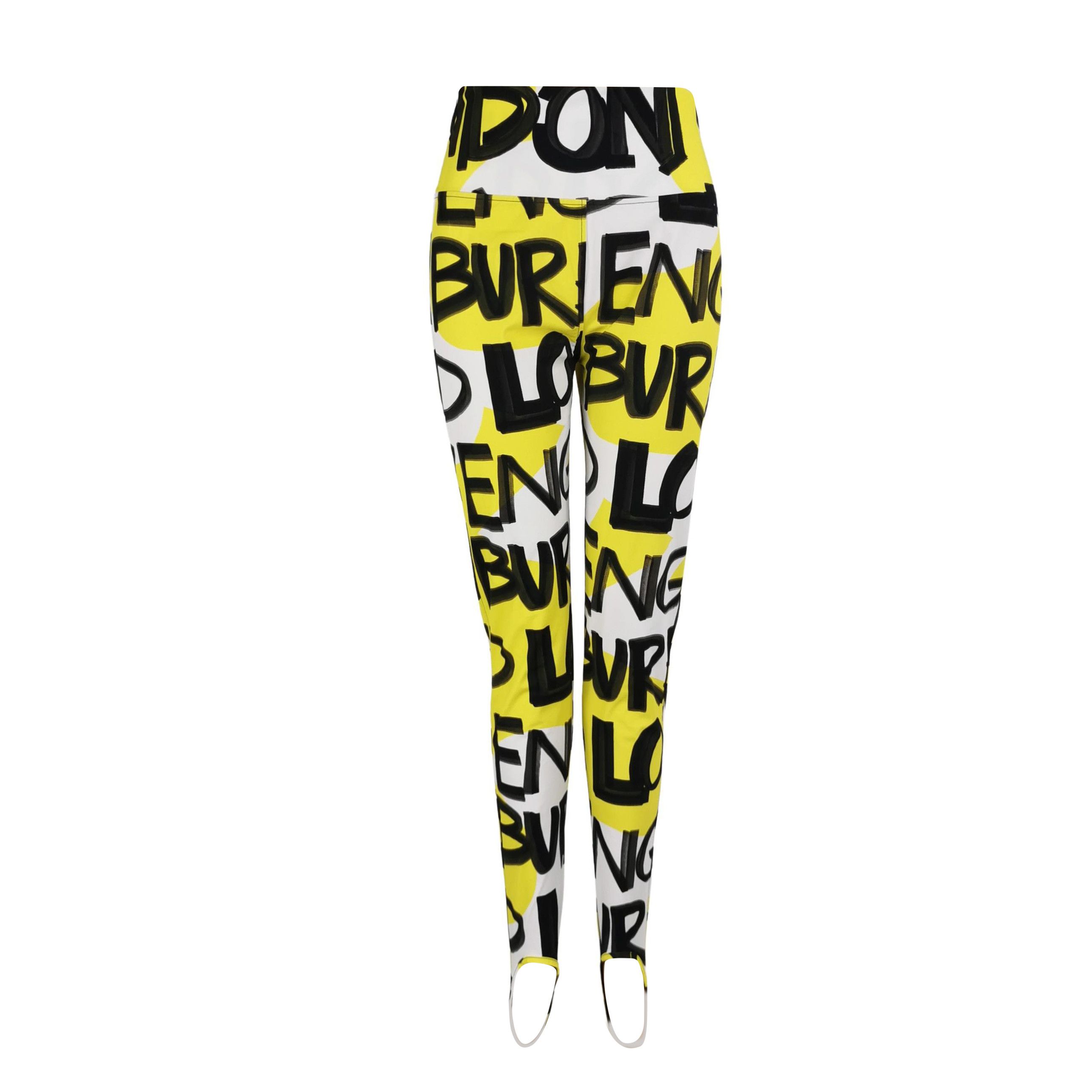 Burberry Burberry Colorful Logo Slim Pants L Size 0079 Size US 30 / EU 46 - 1 Thumbnail