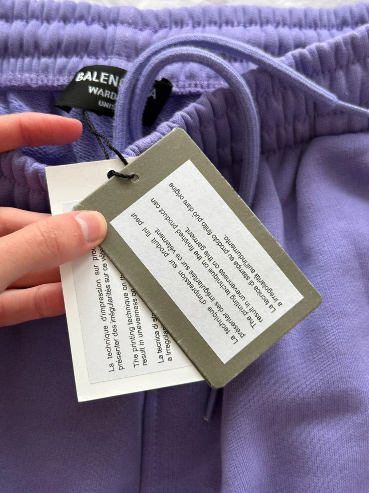 Balenciaga Lilac purple wide leg track pants Size 27" / US 4 / IT 40 - 10 Thumbnail
