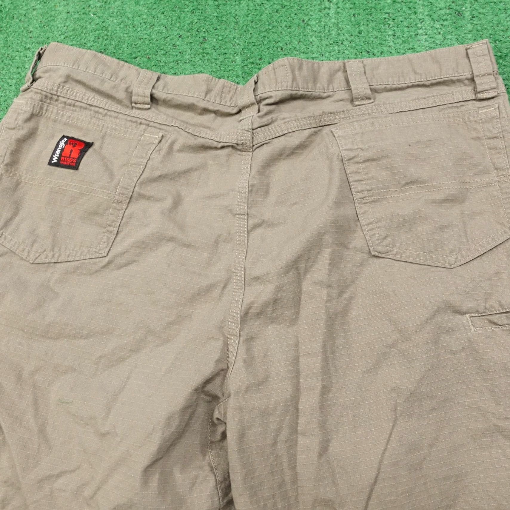 Wrangler Wrangler Riggs Workwear Shorts Mens 42 Khaki Beige Ripstop Cargo Work Size US 40 / EU 56 - 5 Thumbnail
