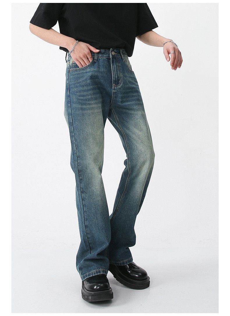 Japanese Brand × Jean Japanese style trendy retro straight flared jeans Size US 32 / EU 48 - 3 Thumbnail