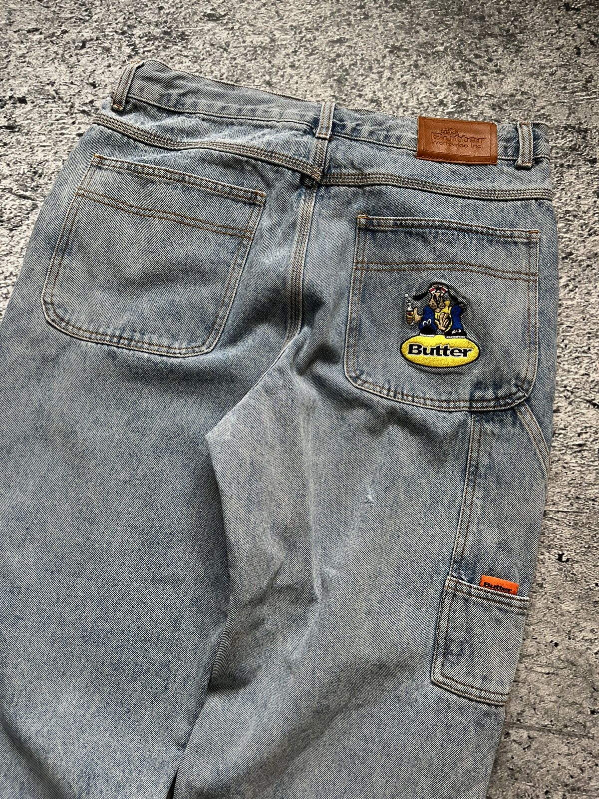 Butter Goods × JNCO Butter Goods Baggy wide jeans denim jnco vibe Size US 32 / EU 48 - 3 Thumbnail