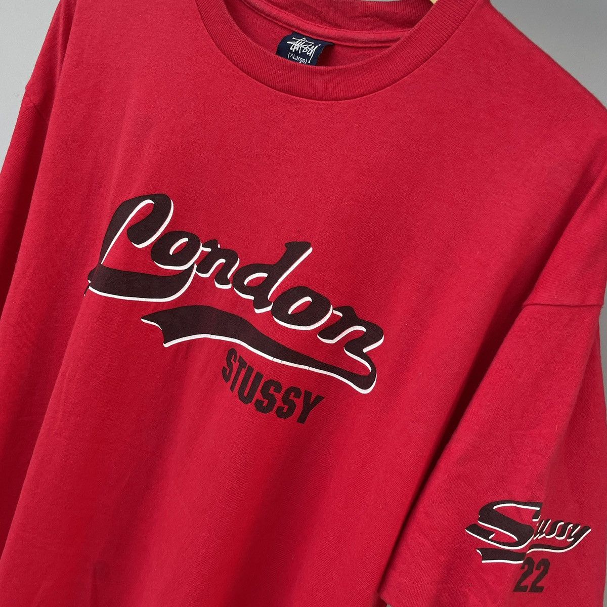 Stussy Vintage Stussy London 90's Size US XL / EU 56 / 4 - 2 Thumbnail