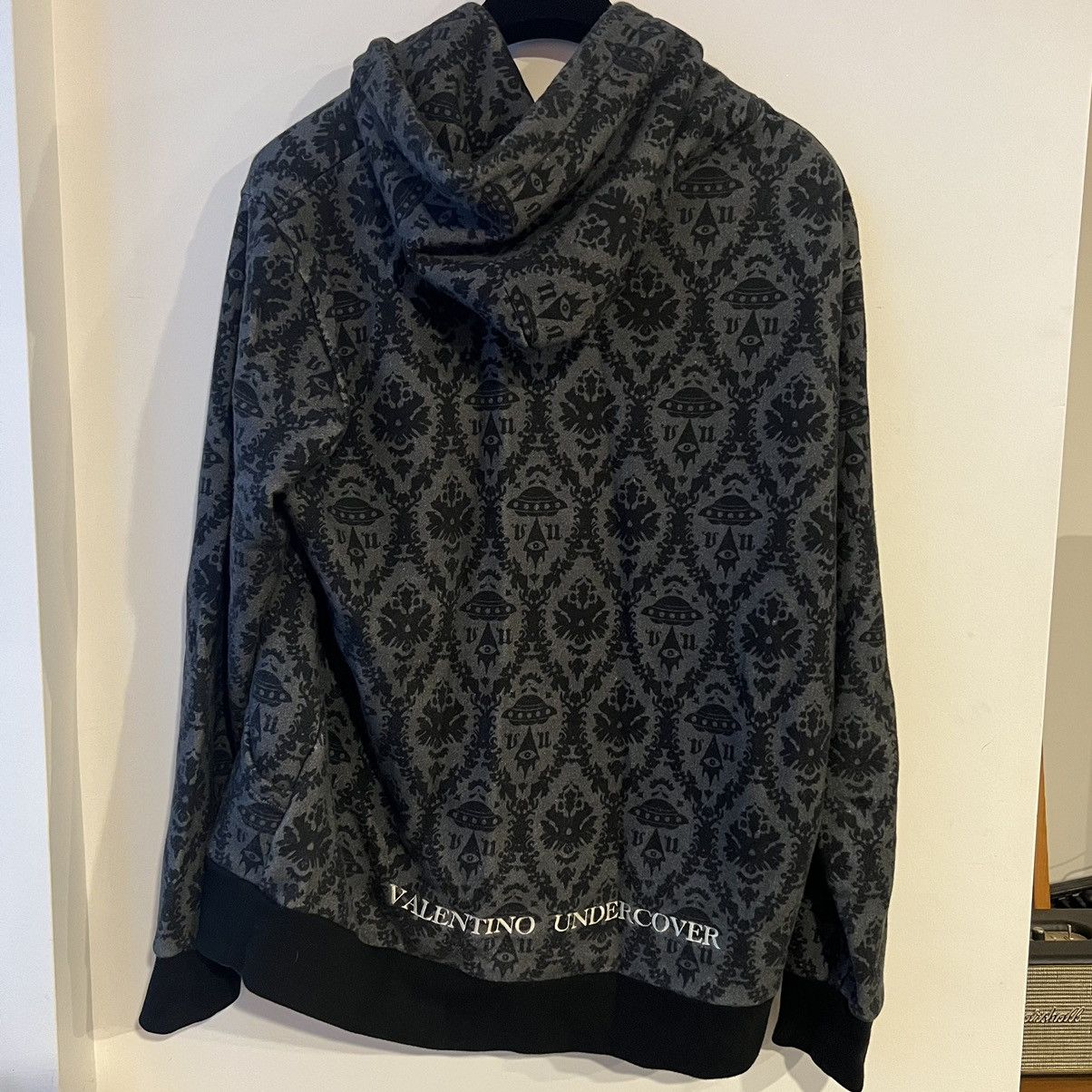 Undercover x Valentino UFO Monogram Hoodie