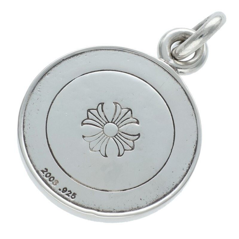 Chrome Hearts Chrome Hearts Angel Medal Charm Necklace V2 Silver Size ONE SIZE - 2 Thumbnail