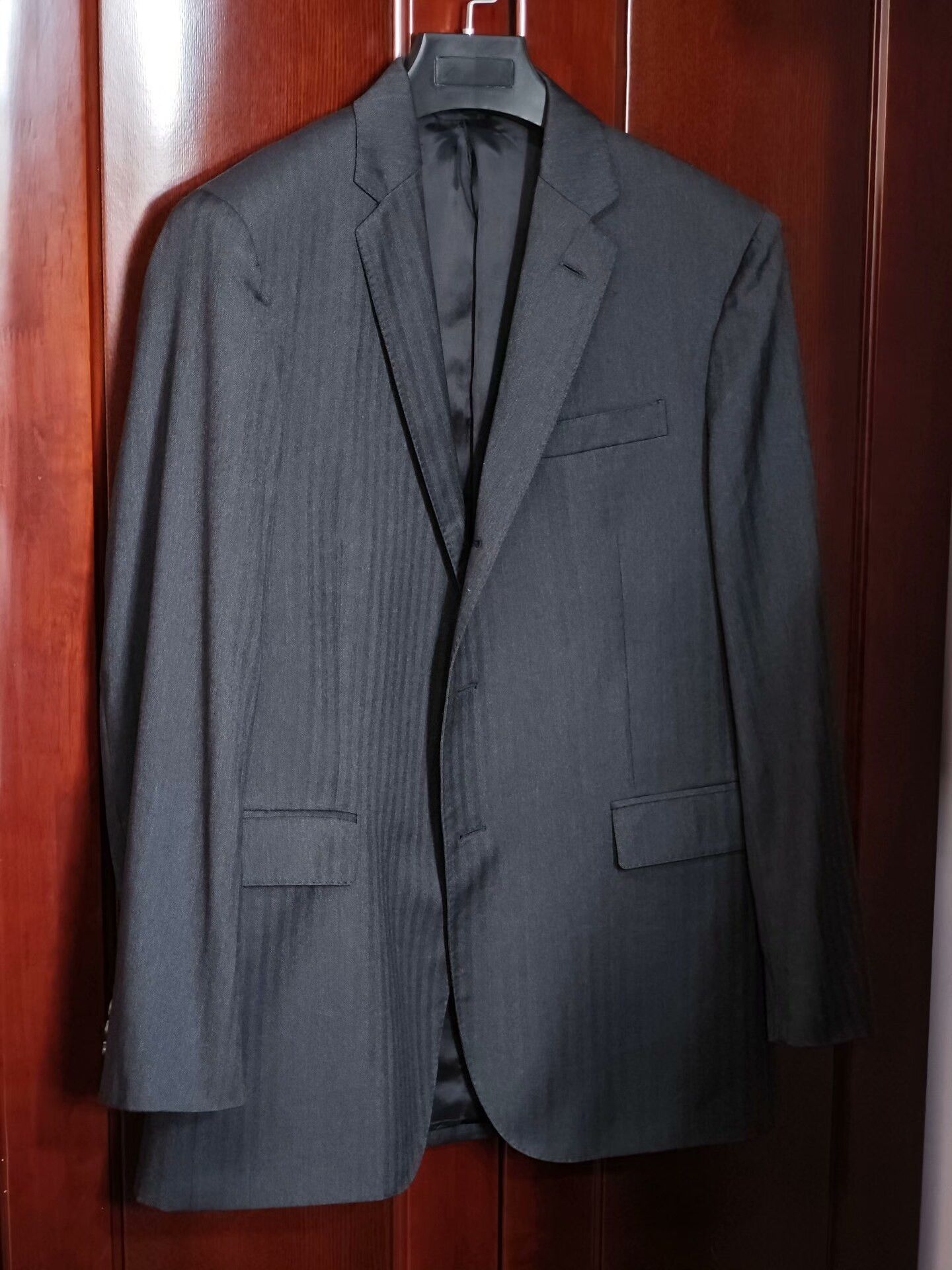 Ralph Lauren Ralph Lauren Gray Wool Suit Jacket Size US M / EU 48-50 / 2 - 1 Thumbnail