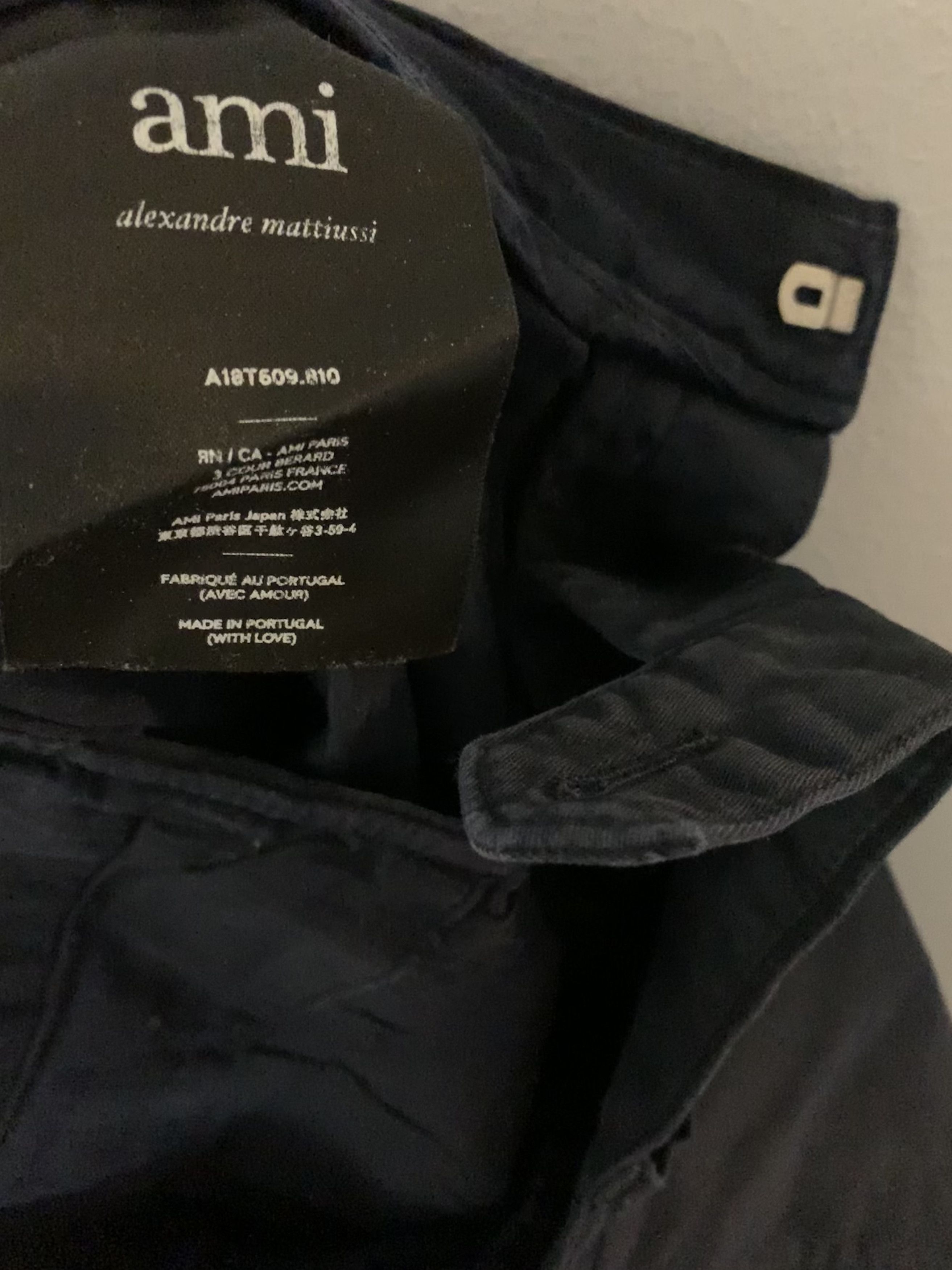 AMI AMI Slim-Fit Cotton-Twill Chinos Size US 30 / EU 46 - 4 Thumbnail