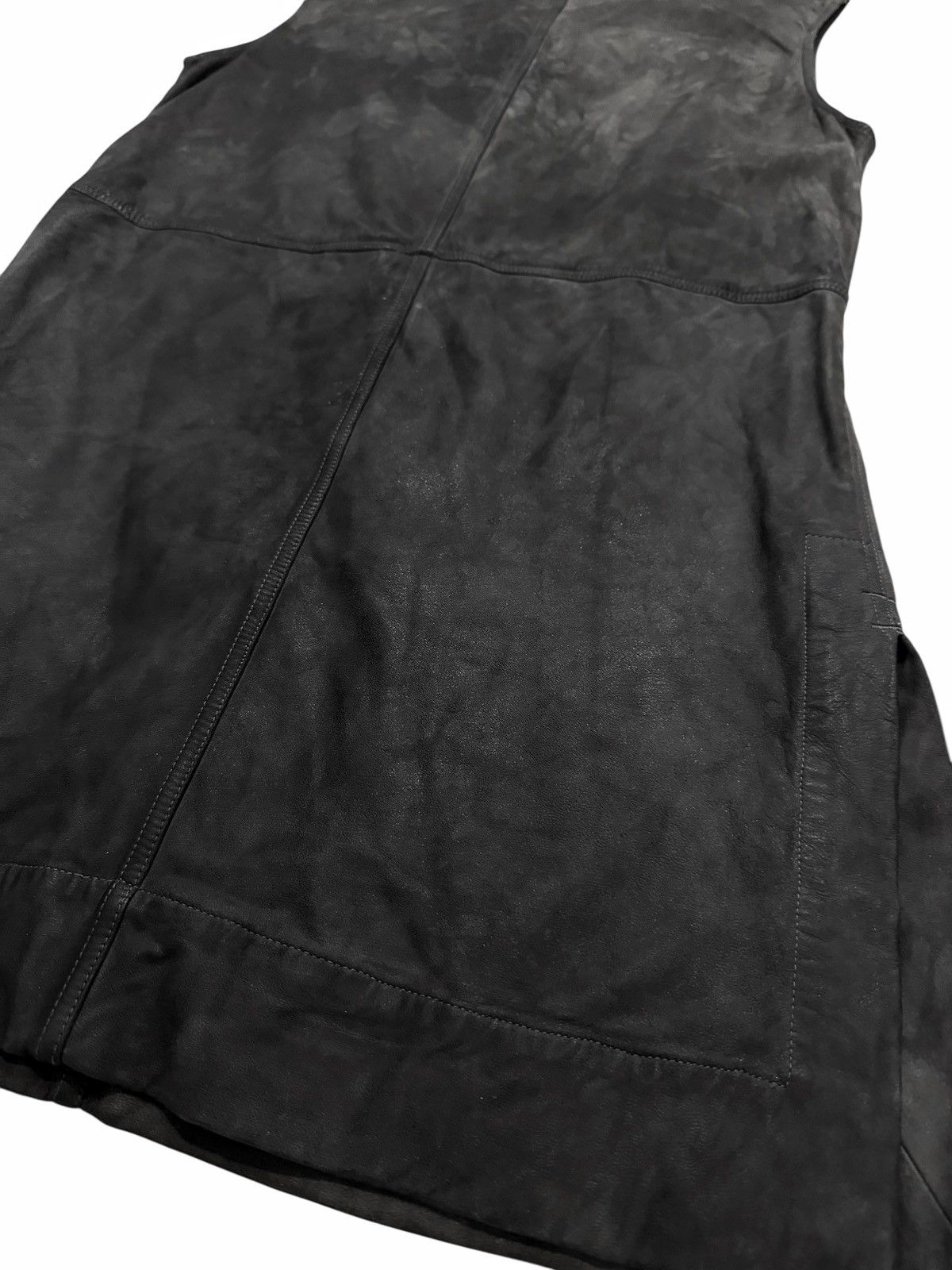 Rick Owens Sphynx Leather Body Tunic Sleeveless Size US M / EU 48-50 / 2 - 4 Thumbnail