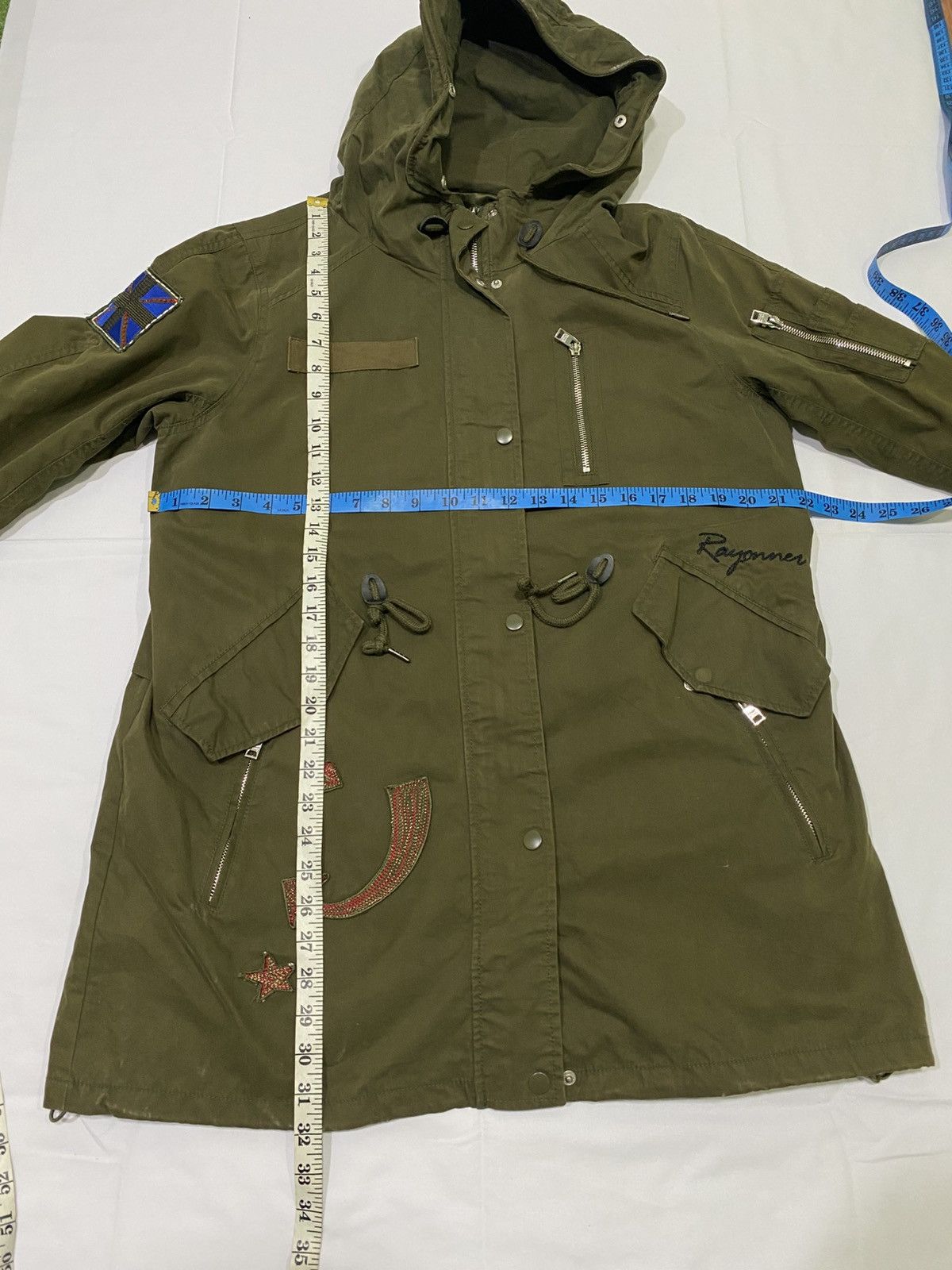 Parka London Frank stone army parka jacket Size US M / EU 48-50 / 2 - 3 Thumbnail