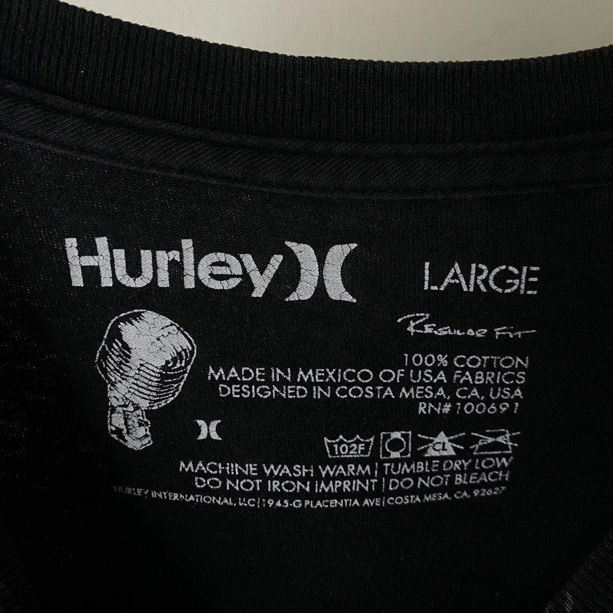 Hurley Y2K Hurley Surf Affliction Design T Shirt Size US L / EU 52-54 / 3 - 3 Thumbnail