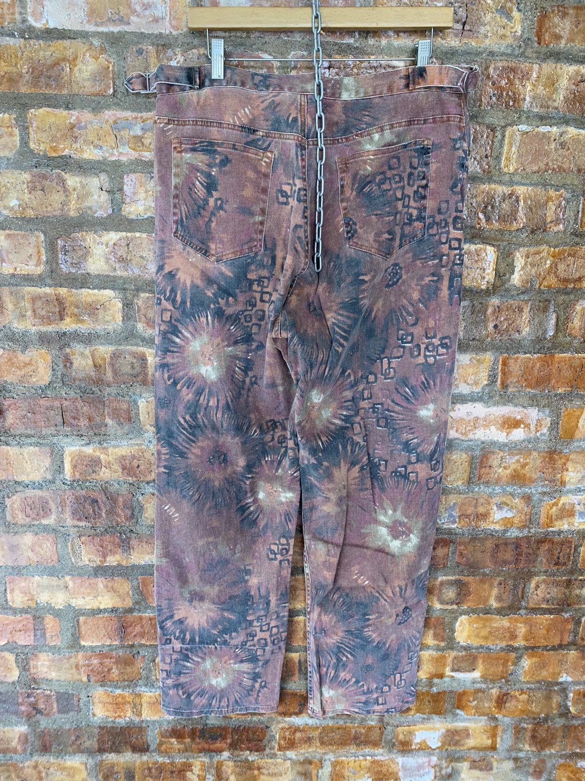 Japanese Brand 90s Chico Firework floral art print Size US 33 - 10 Thumbnail