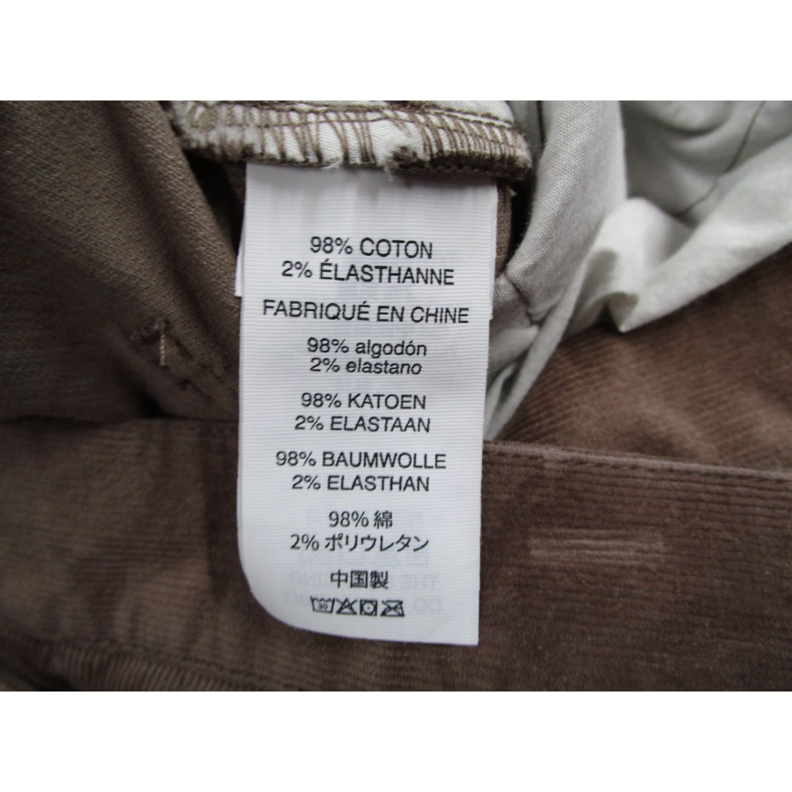 Vuori Vuori Pants Mens 38 Brown Optimist 5 Pocket Cord V478 Tapered Casual Work 38x31 Size US 38 / EU 54 - 5 Thumbnail