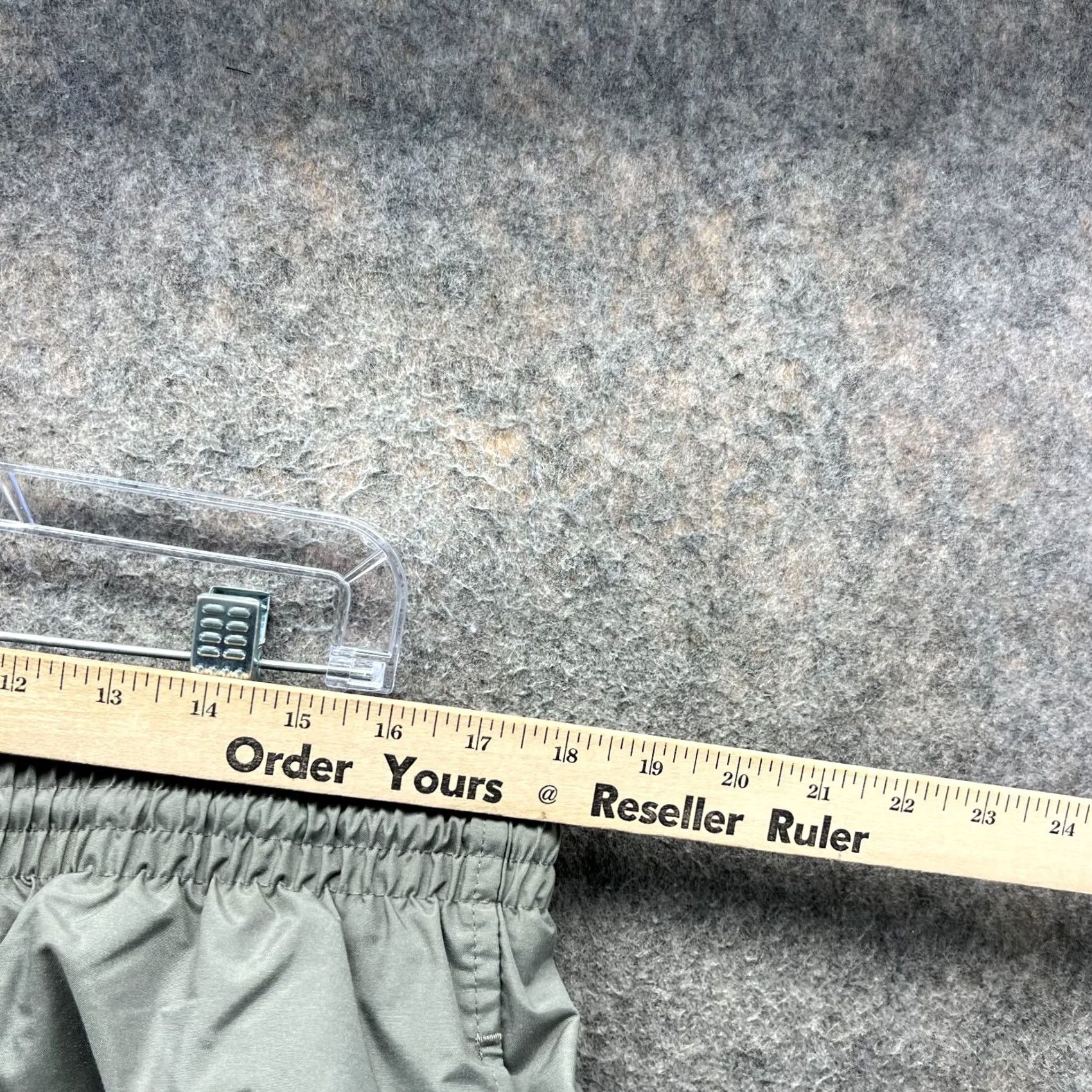 Nike VINTAGE Nike Pants Mens XXL Gray Nylon Fleece Lined Windbreaker Cargo Y2K Baggy Size US 39 - 3 Thumbnail