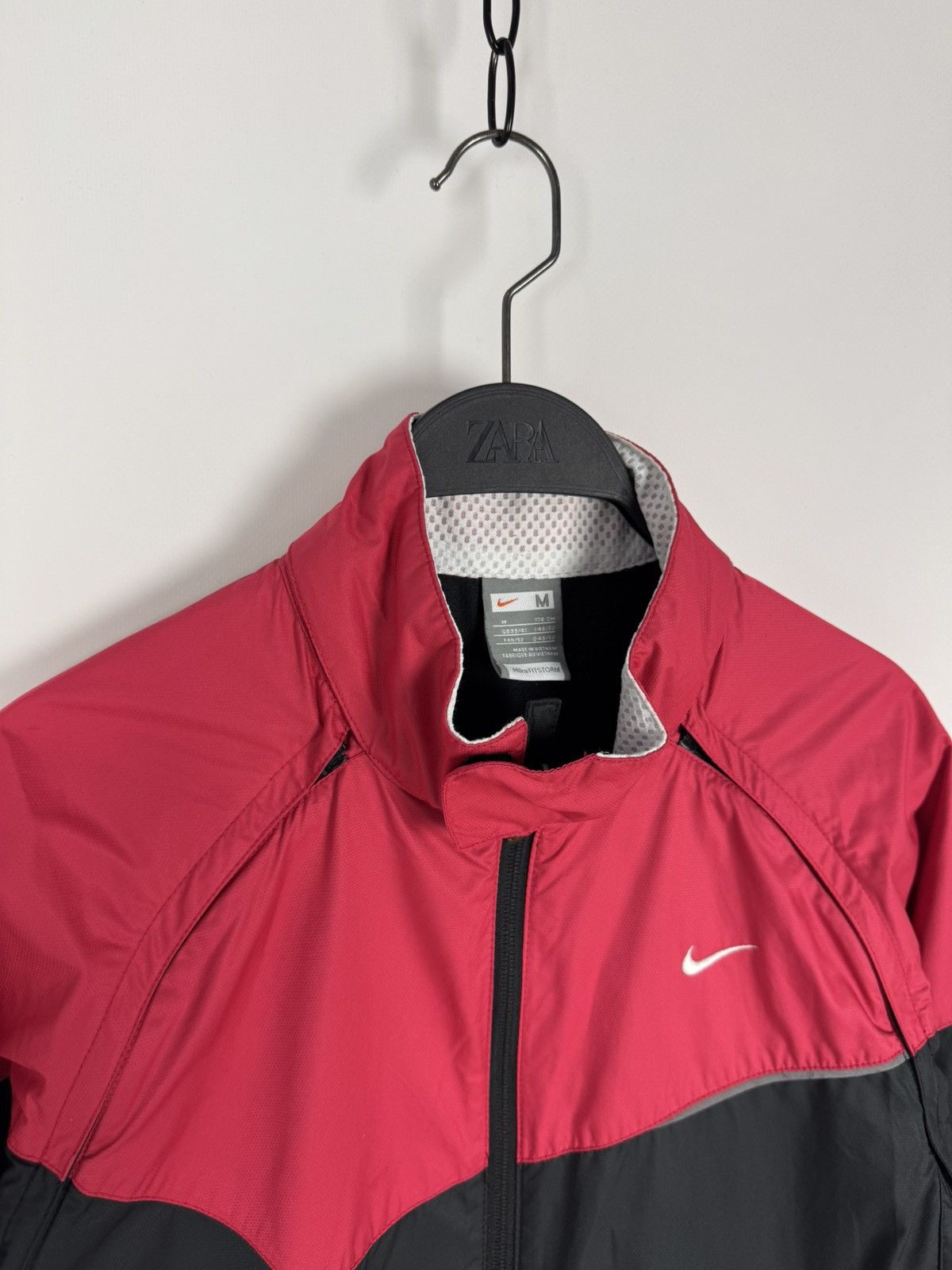 Nike Nike 2in1 Paneled Nylon Vented Running Jacket Size US M / EU 48-50 / 2 - 7 Thumbnail