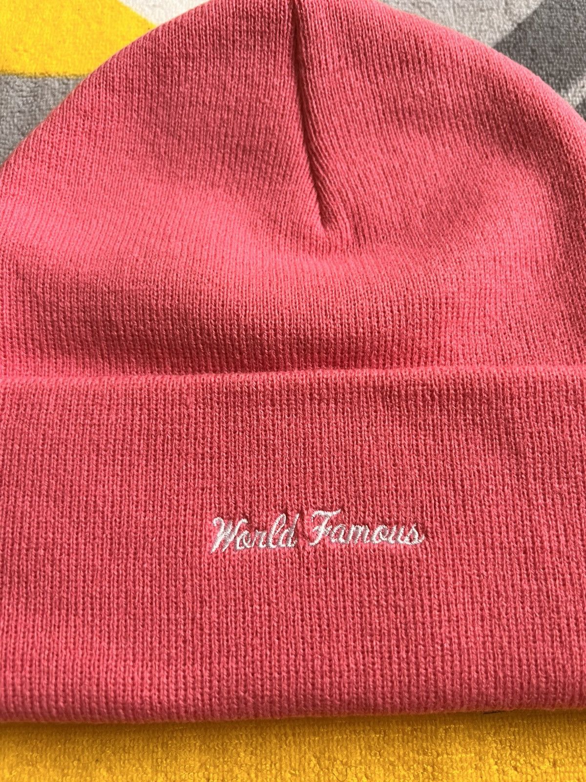 Supreme Supreme® / New Era Box Logo Beanie – Magenta (FW25) pink red Size ONE SIZE - 7 Thumbnail