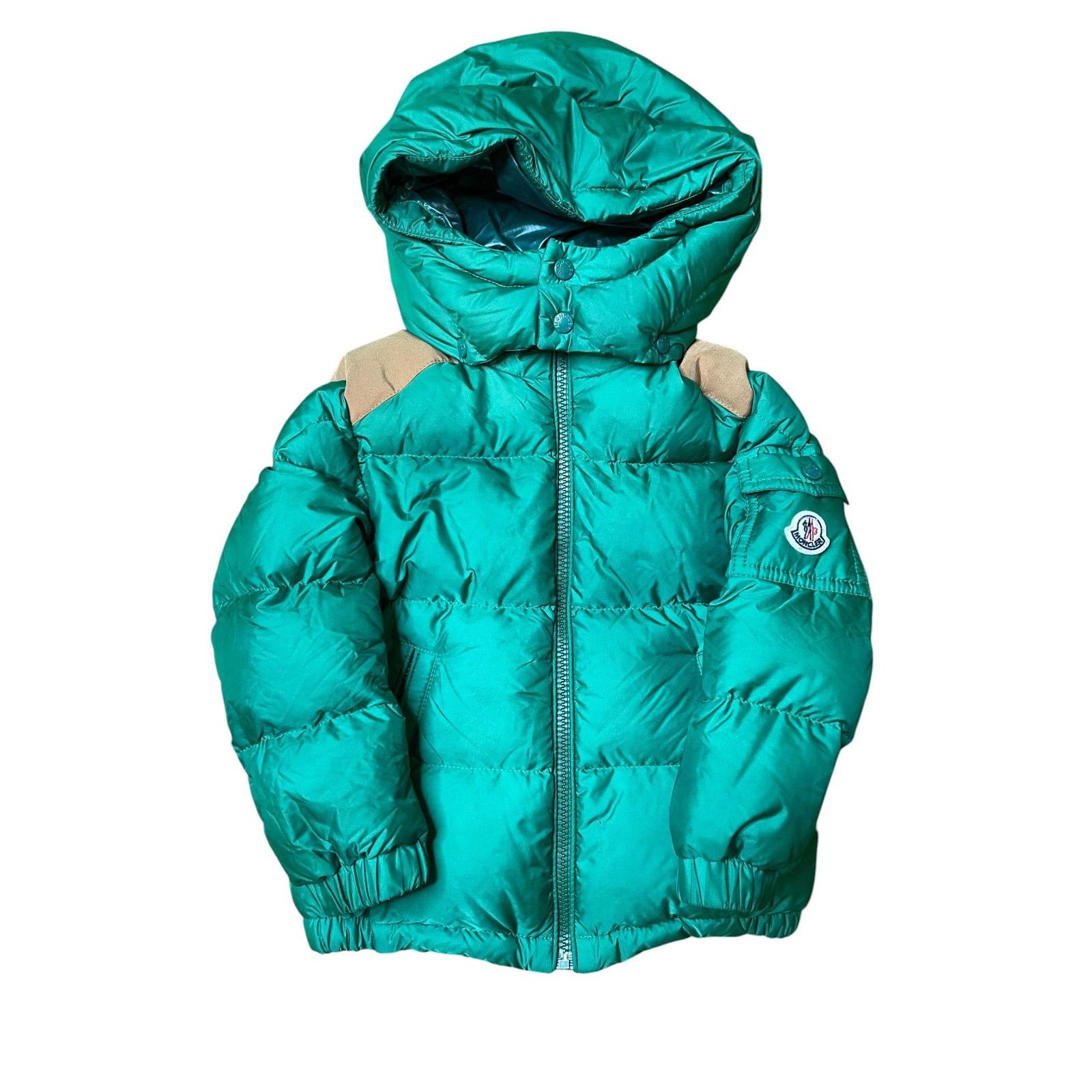 Moncler Moncler Puffer Forrest Green Kids Coat Size S / US 4 / IT 40 - 1 Thumbnail