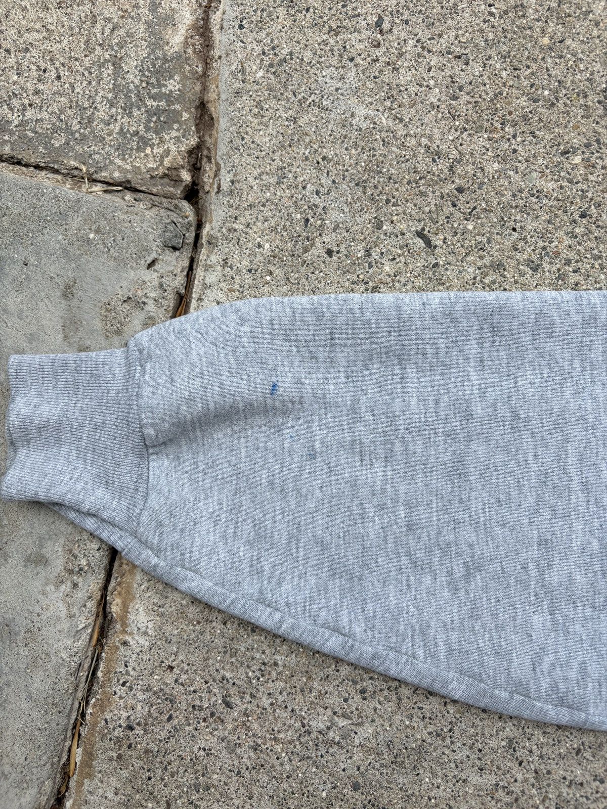 Fruit Of The Loom × Vintage Vintage 1990s BVD Grey Blank Sweatshirt Size L Size US L / EU 52-54 / 3 - 7 Thumbnail
