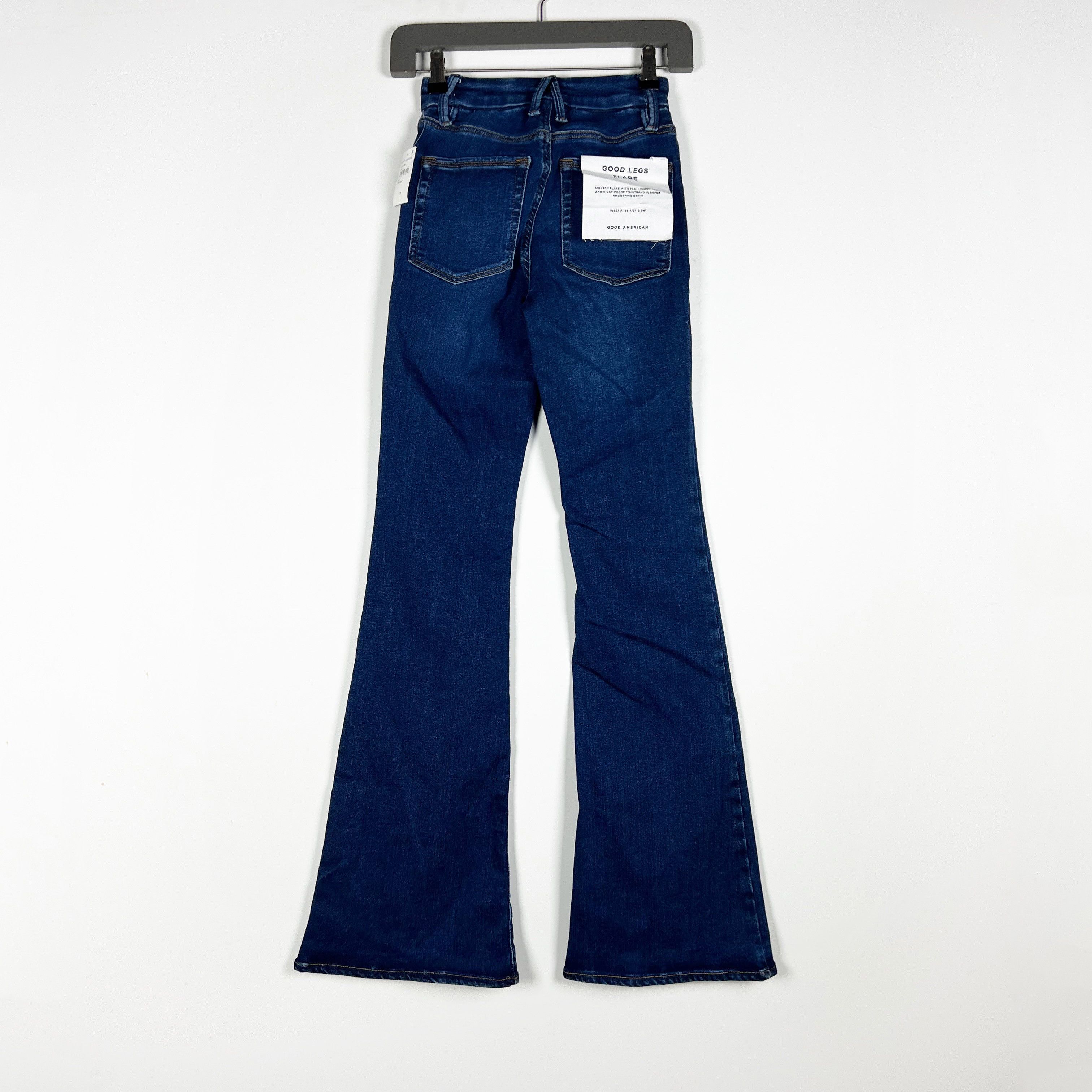 Good American NEW Good American Good Legs Flare Size 24" / US 00 / IT 34 - 4 Thumbnail