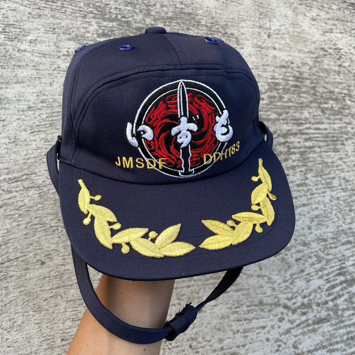 Japanese Brand japan maritime self defense hat, military, war, world war Size ONE SIZE - 8 Thumbnail