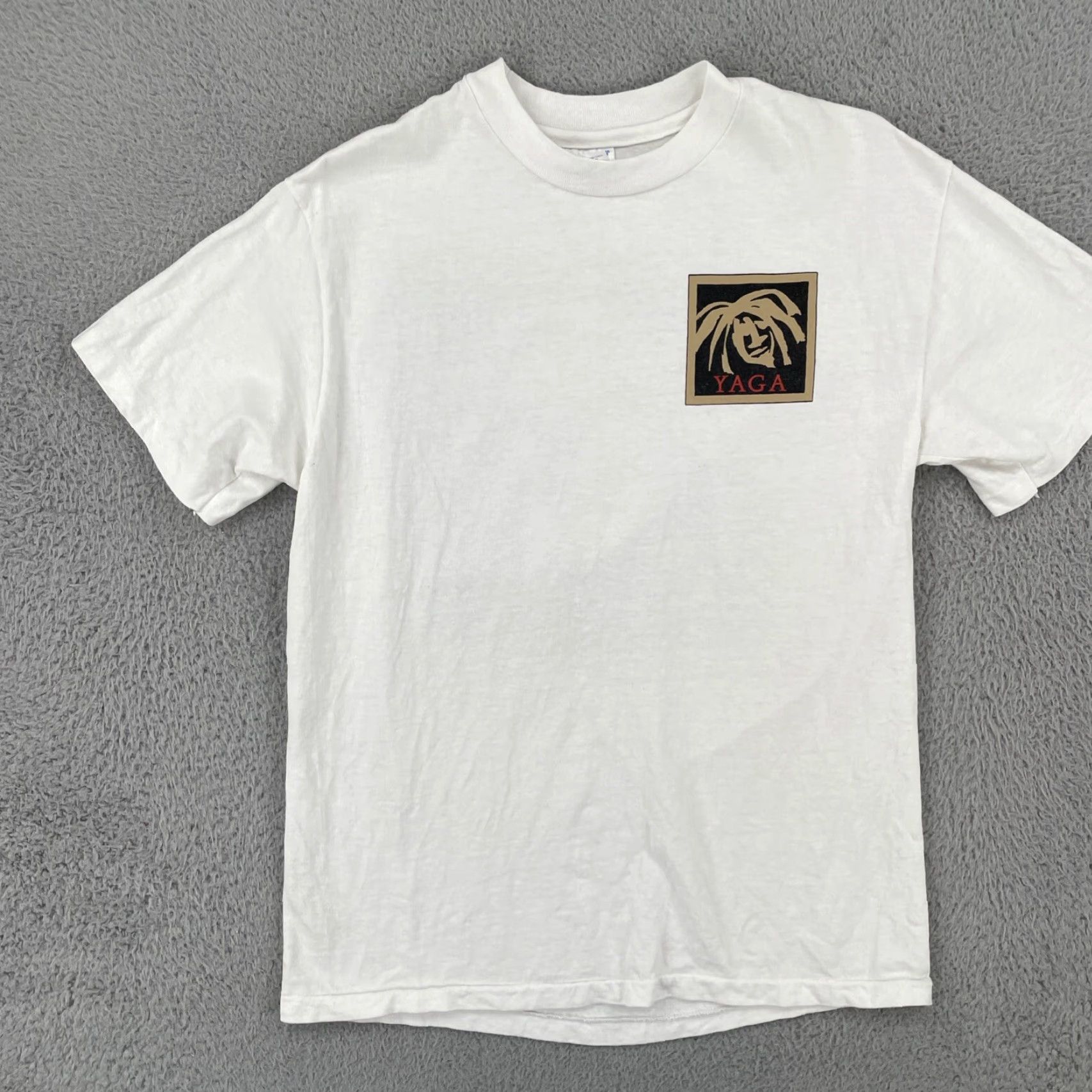 Hanes VINTAGE Hanes Beefy-T Shirt Mens M White 90s Solid Crew Neck Short Sleeve Made In USA Size US M / EU 48-50 / 2 - 4 Thumbnail