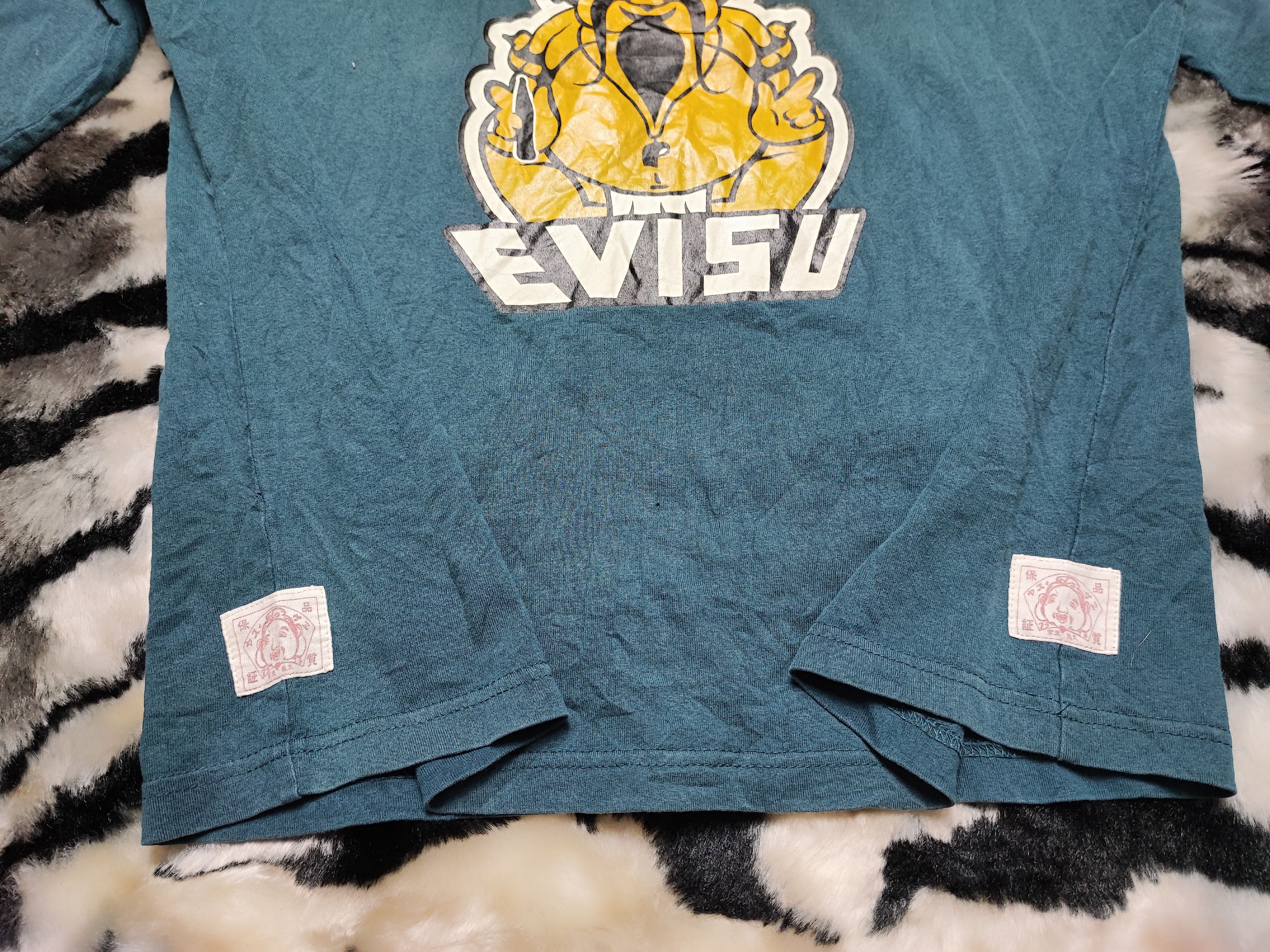 Evisu Evisu Japan Long Sleeve T-shirt Big Logo Size US L / EU 52-54 / 3 - 5 Thumbnail